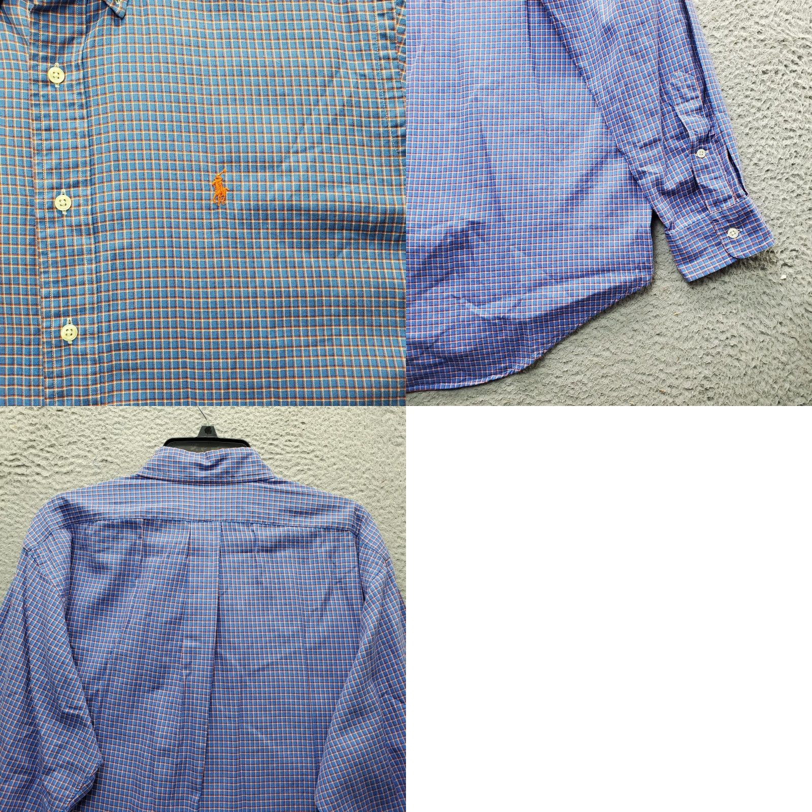 Ralph Lauren Ralph Lauren Shirt Mens L Multicolor Check Classic Fit Pony Logo Button-Down Shirt Women’s? Size US L / EU 52-54 / 3 - 8 Thumbnail