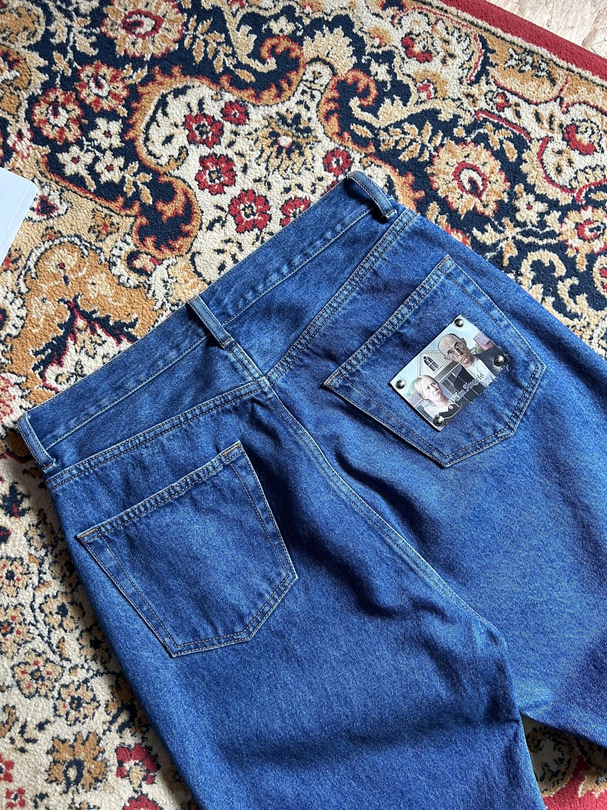 Palm Angels Palm Angels American Gothic denim pants Size US 34 / EU 50 - 2 Thumbnail