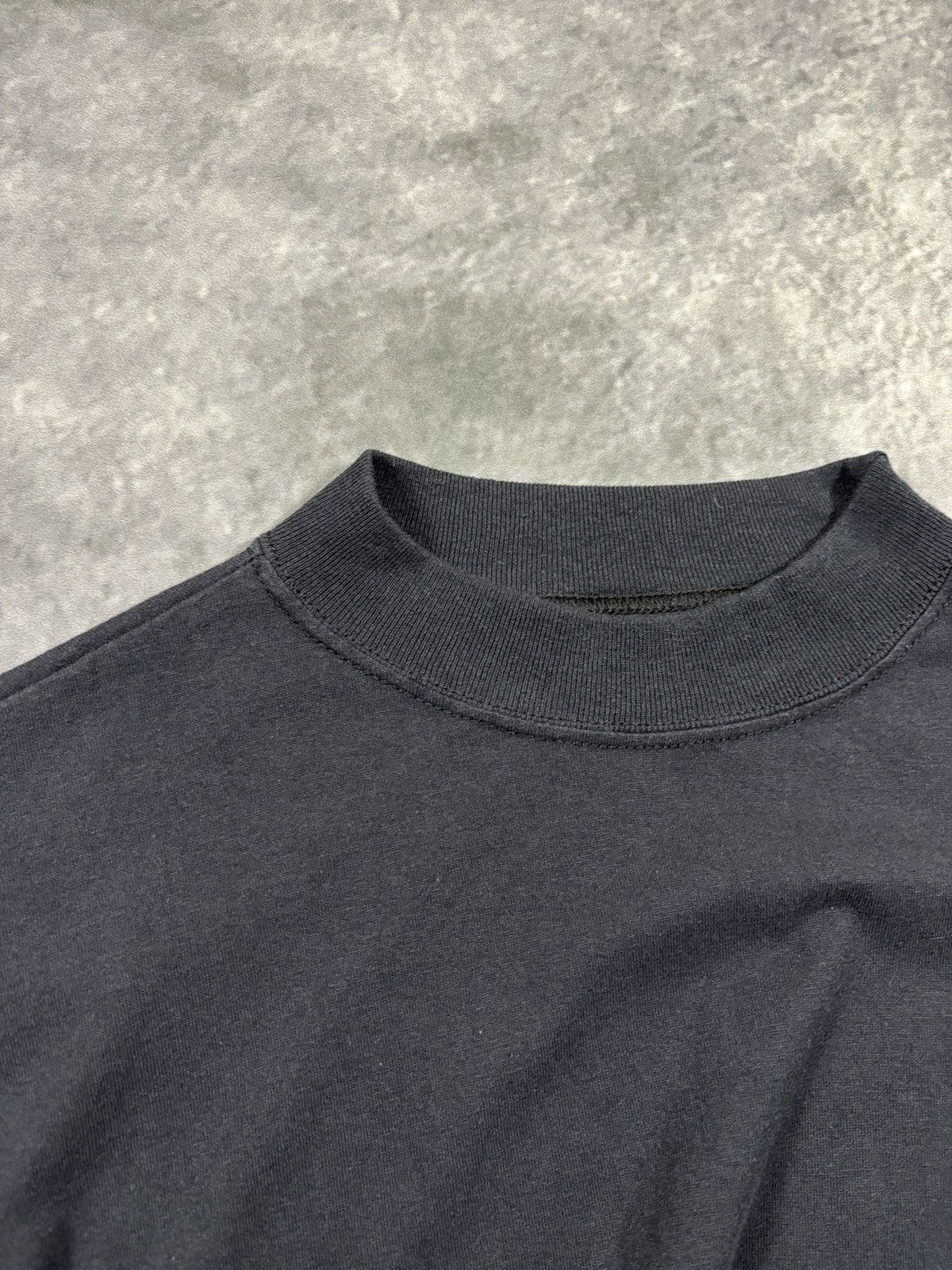 Vintage 1980s Mock Neck Tee Vintage Sports Bell Made in USA Blank Size US M / EU 48-50 / 2 - 6 Thumbnail