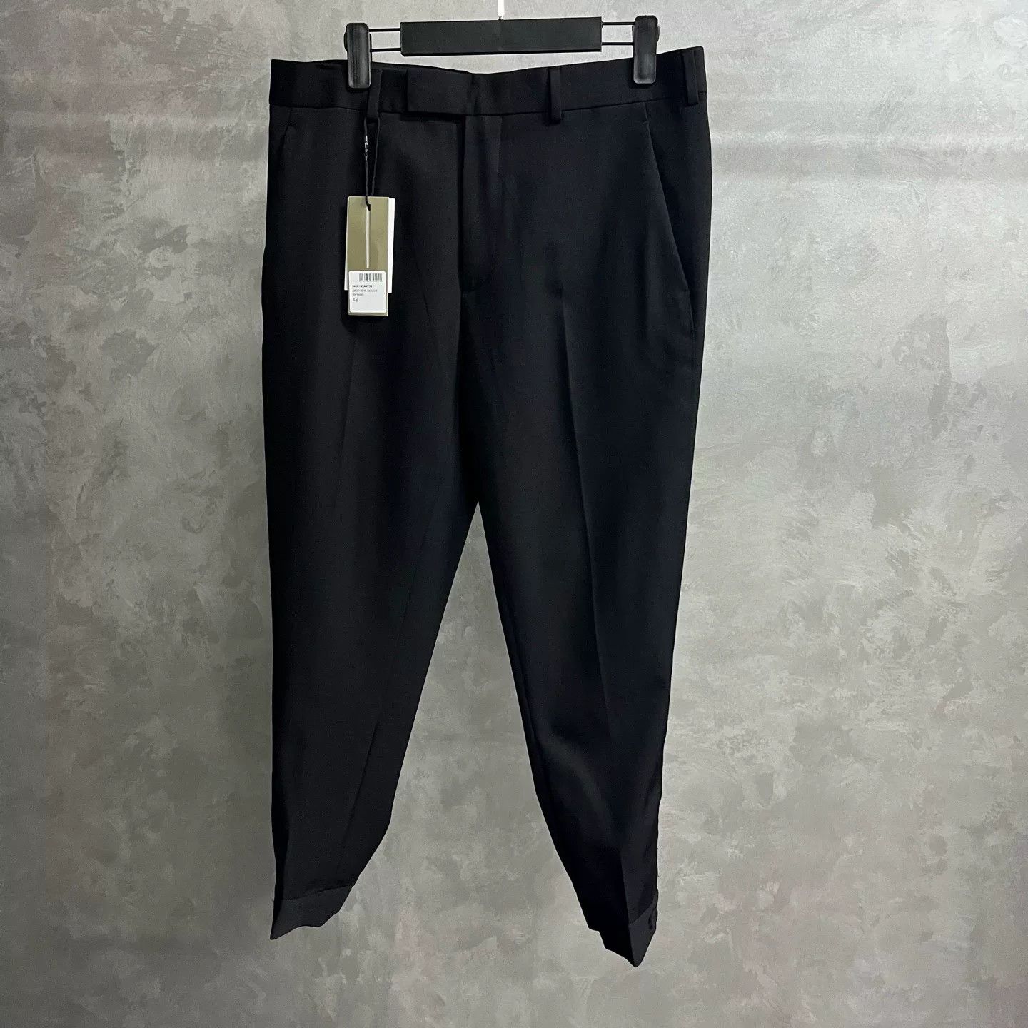 Dior Dior Black High-Waist Pleated Trousers Size US 30 / EU 46 - 1 Thumbnail