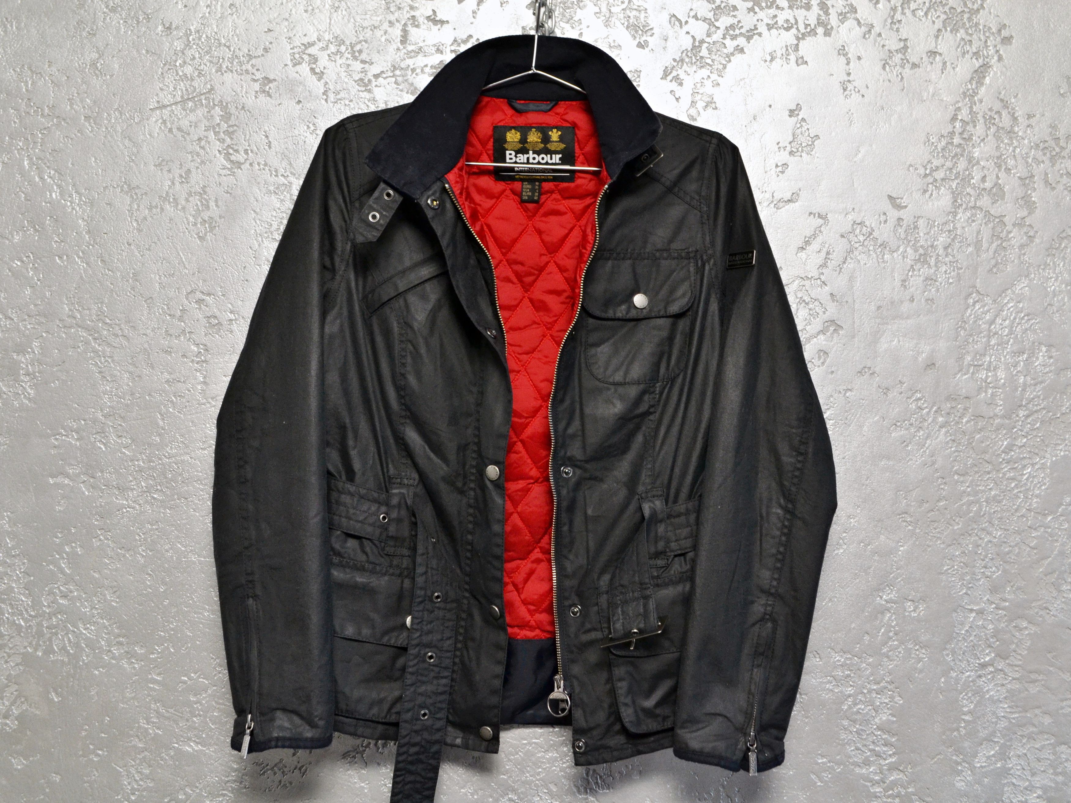 Barbour Barbour International Hilberry Waxed Jacket Women Size S / US 4 / IT 40 - 3 Thumbnail