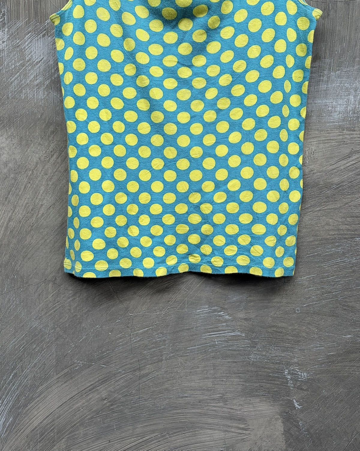 Issey Miyake Issey Miyake Sunaokuwahara Polkadot Women Tanktop Size M / US 6-8 / IT 42-44 - 5 Thumbnail