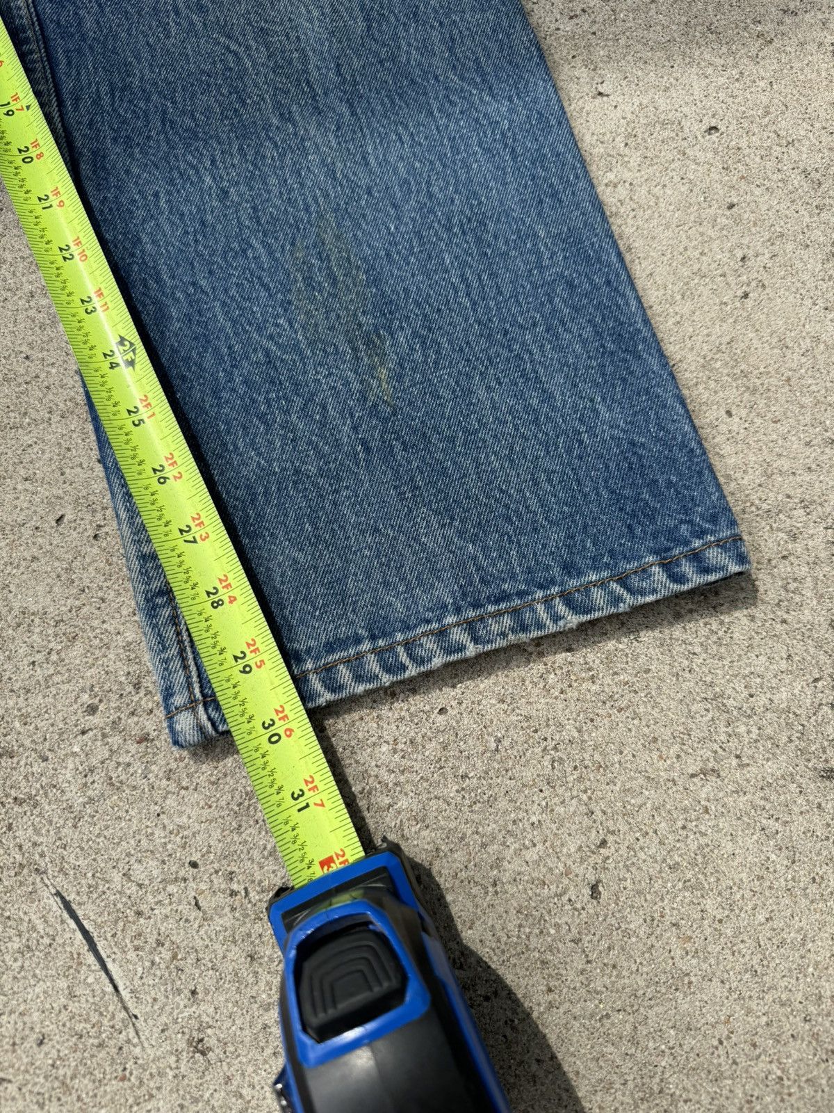 Vintage 90’s Levi’s 501xx Straight Leg Faded Jeans 37x30