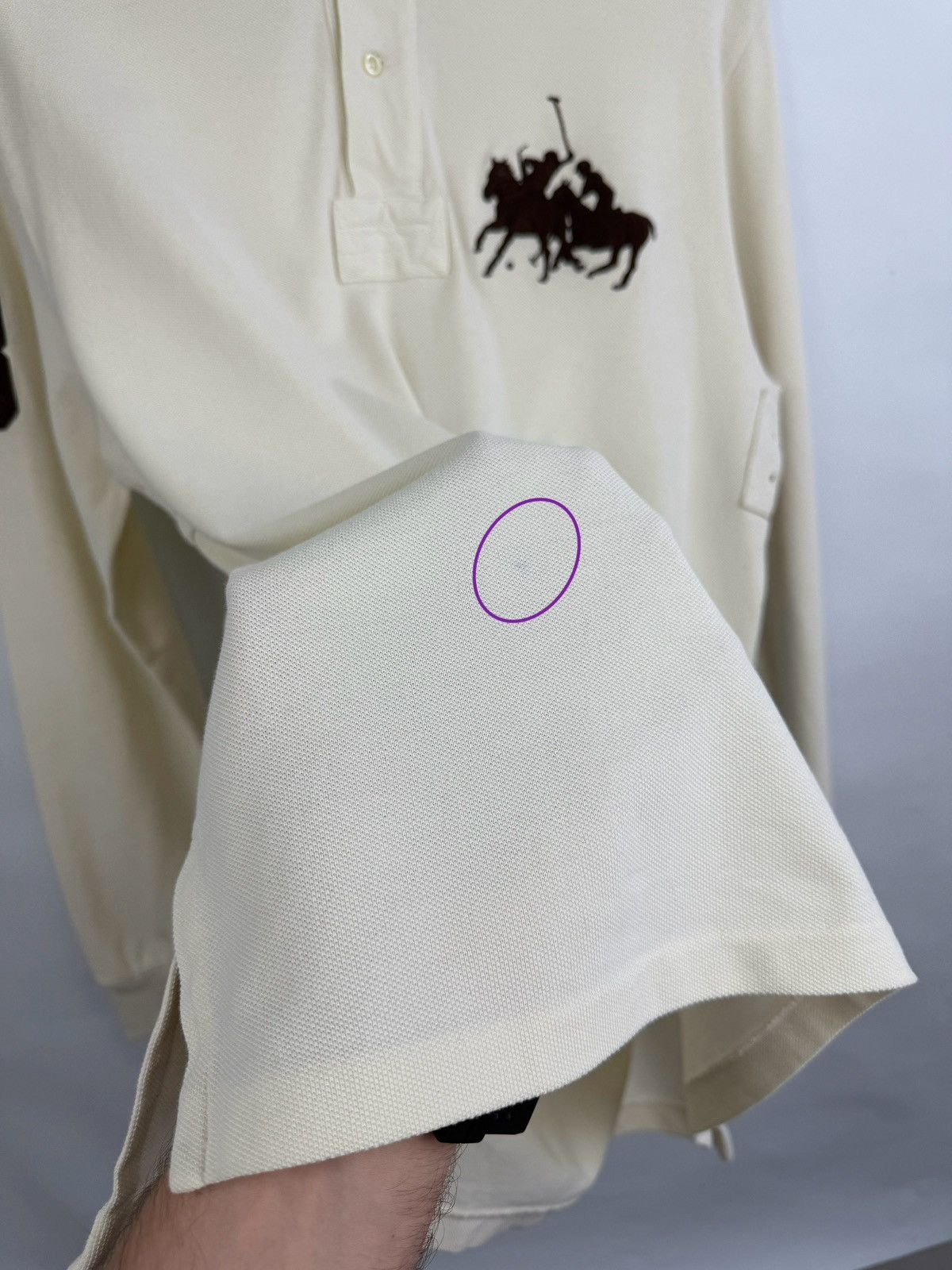 Ralph Lauren 🇺🇸 Vintage 90s Ralph Lauren Polo Long Sleeve Retro Rare Size US M / EU 48-50 / 2 - 13 Thumbnail