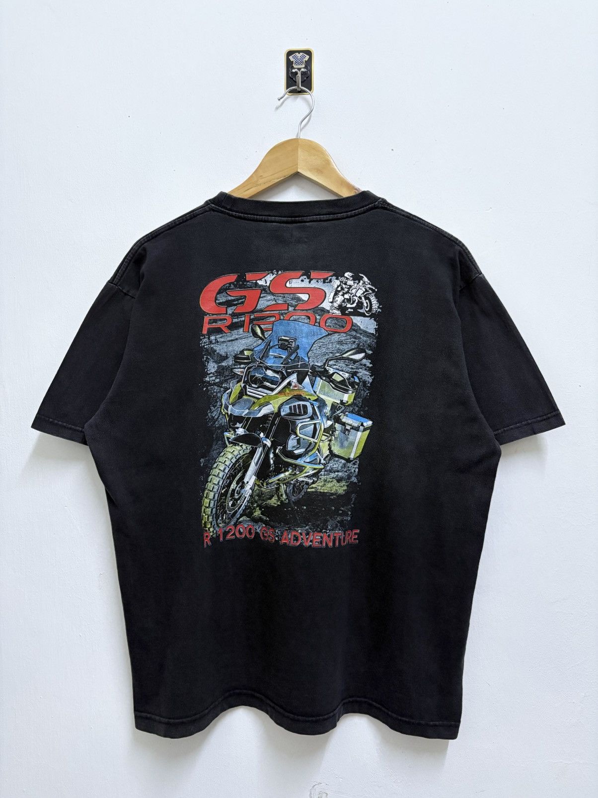 Japanese Brand 2000's Full Scale - BMW R1200 GS Series ( Rare ) T-Shirt Size US L / EU 52-54 / 3 - 2 Thumbnail