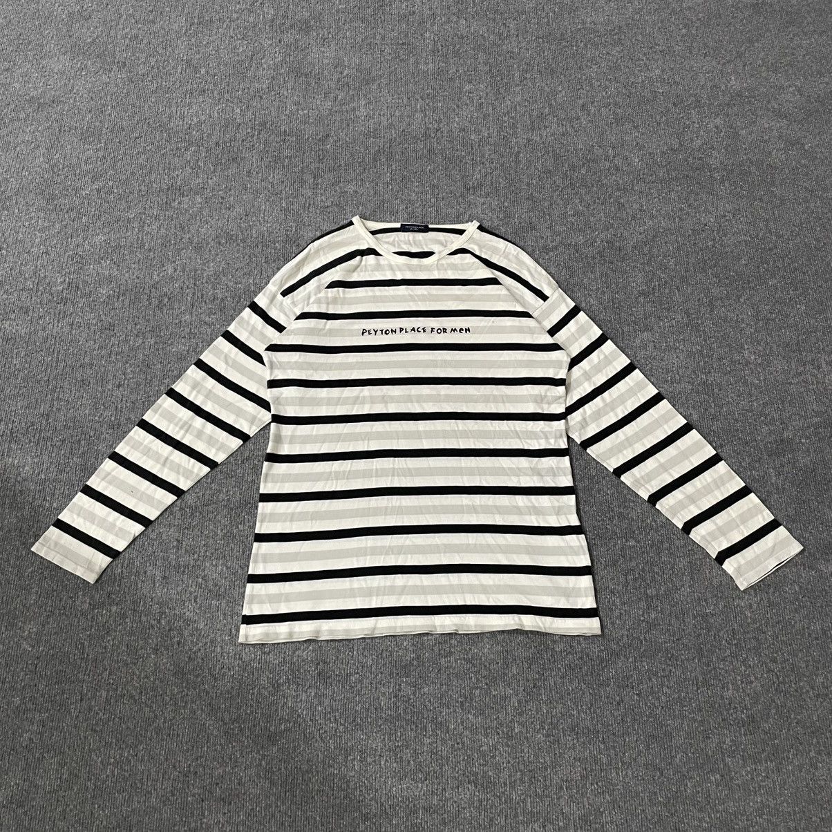 PPFM PPFM Striped Long Sleeve Tshirt Spell Out Size US M / EU 48-50 / 2 - 1 Thumbnail