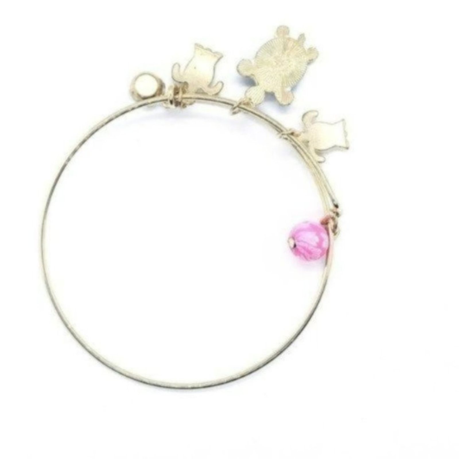 Other Beaded Sea Turtle Charm Colorful Bangle Bracelet Size ONE SIZE - 7 Thumbnail