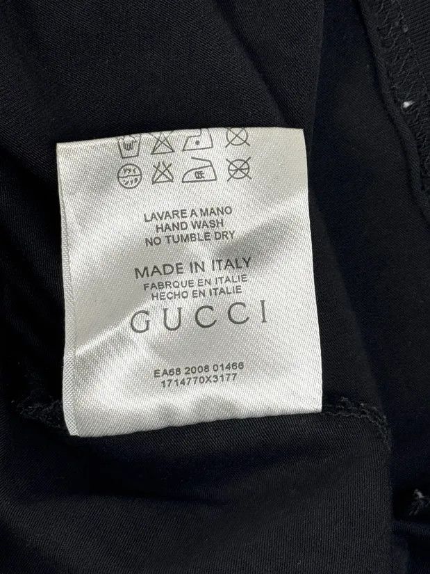 Gucci Gucci Black Striped Green & Red Longsleeve T-Shirt Size US S / EU 44-46 / 1 - 11 Thumbnail