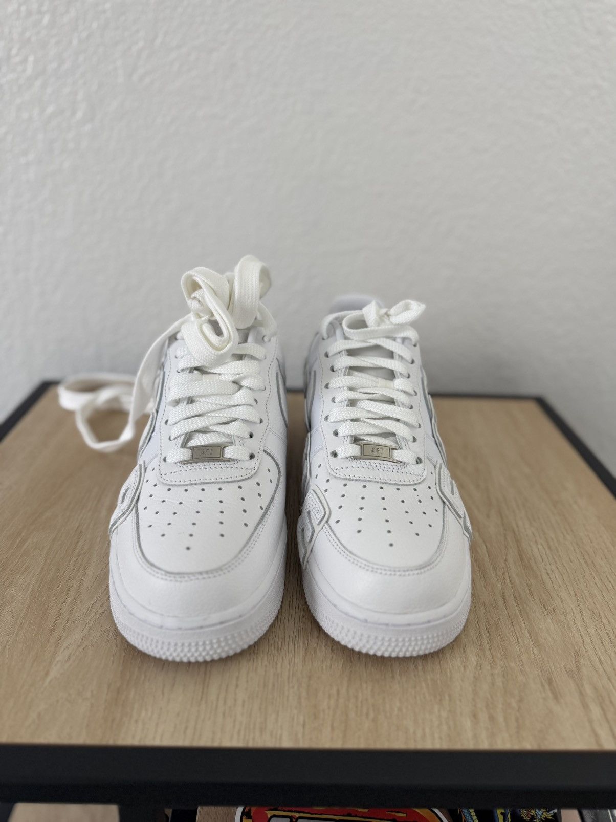 Cactus Plant Flea Market × Nike Air Force 1 x CPFM Size 8.5 2024 White Size US 8.5 / EU 41-42 - 4 Thumbnail