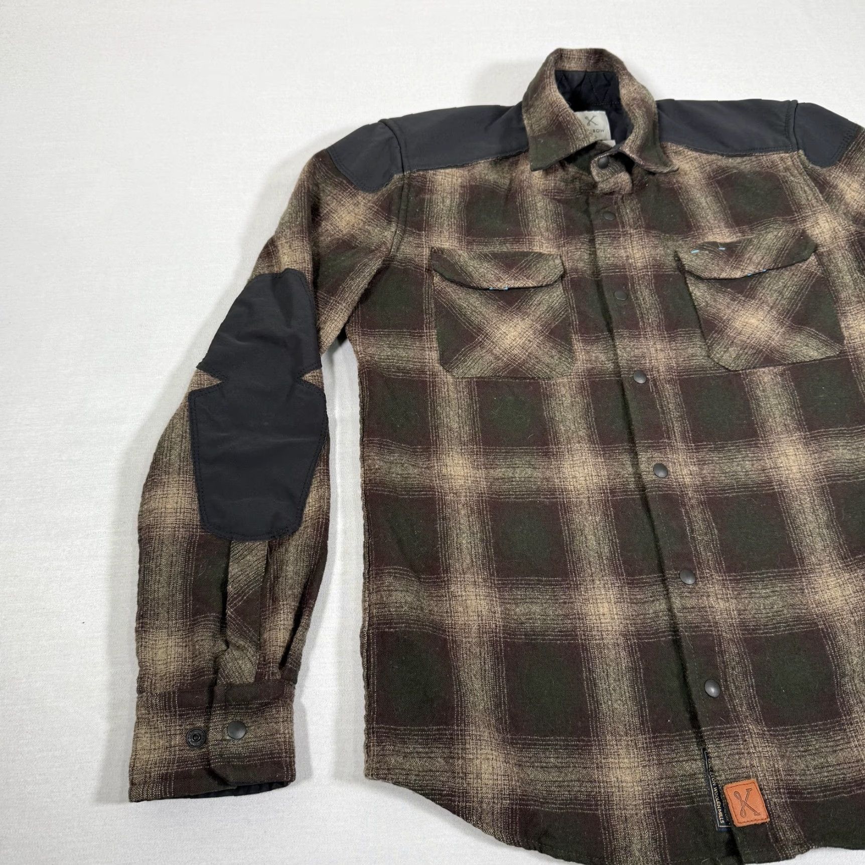 Pendleton VINTAGE Pendleton Kitsbow Shirt Mens XS Brown Plaid Wool Flannel Snap Button Western USA Size US XS / EU 42 / 0 - 5 Thumbnail