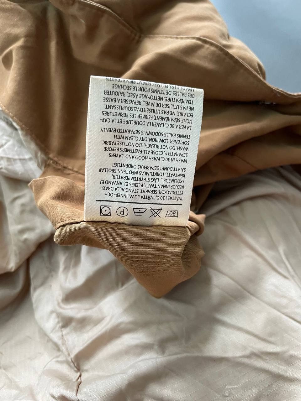 Acne Studios × Designer × Vintage Acne Studios Trench coat down puffer jacket Size XS / US 0-2 / IT 36-38 - 6 Thumbnail