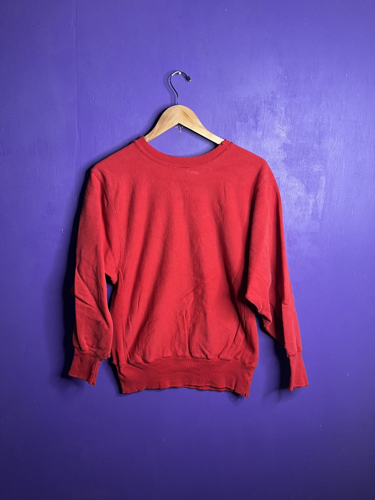 Champion × Vintage Vintage 80s Champion Simple logo reverse weave crewneck Size US M / EU 48-50 / 2 - 2 Thumbnail