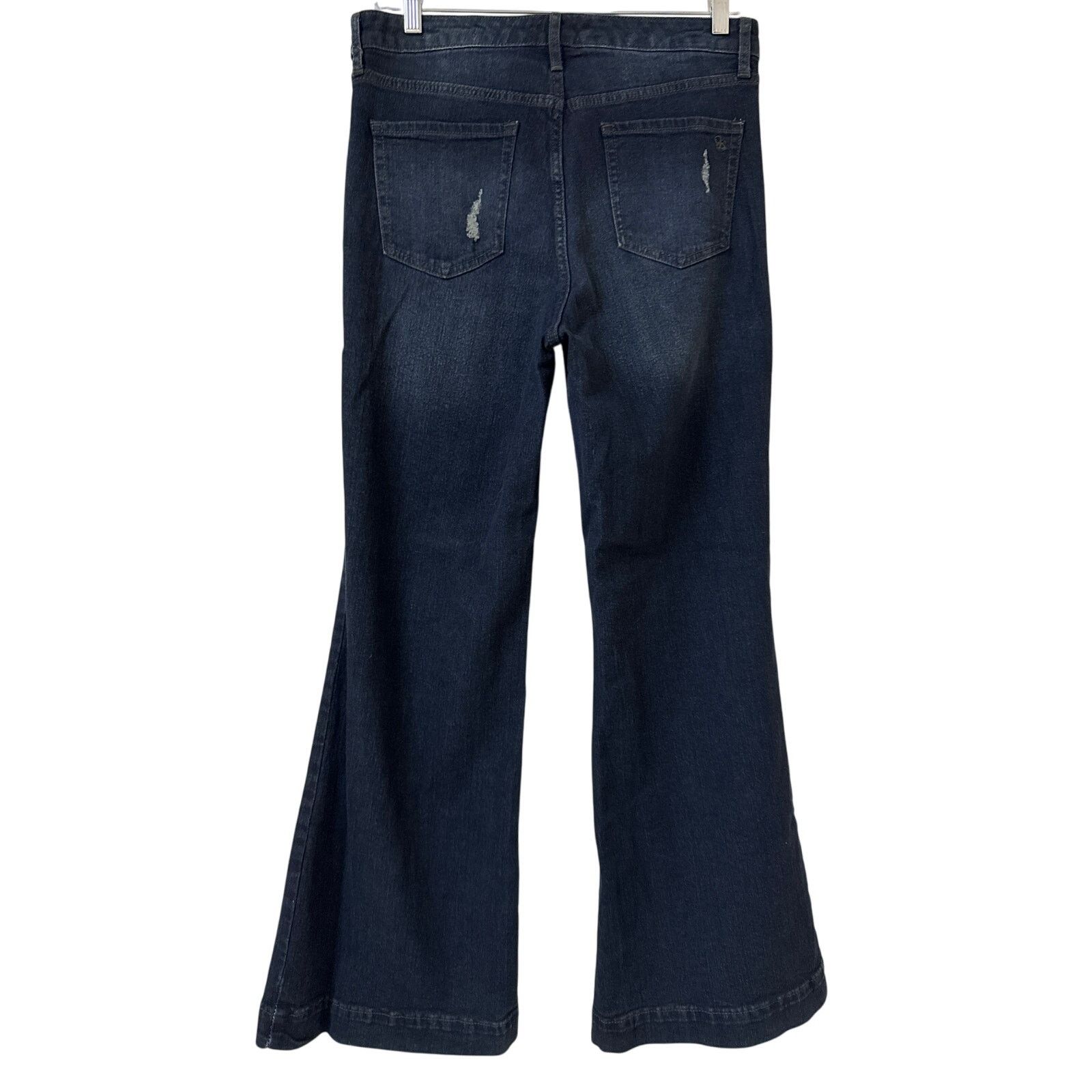 Jessica Simpson NWT Jessica Simpson Lived In Vintage Sz 30 Wide Leg Trousers Size 30" / US 8 / IT 44 - 2 Thumbnail