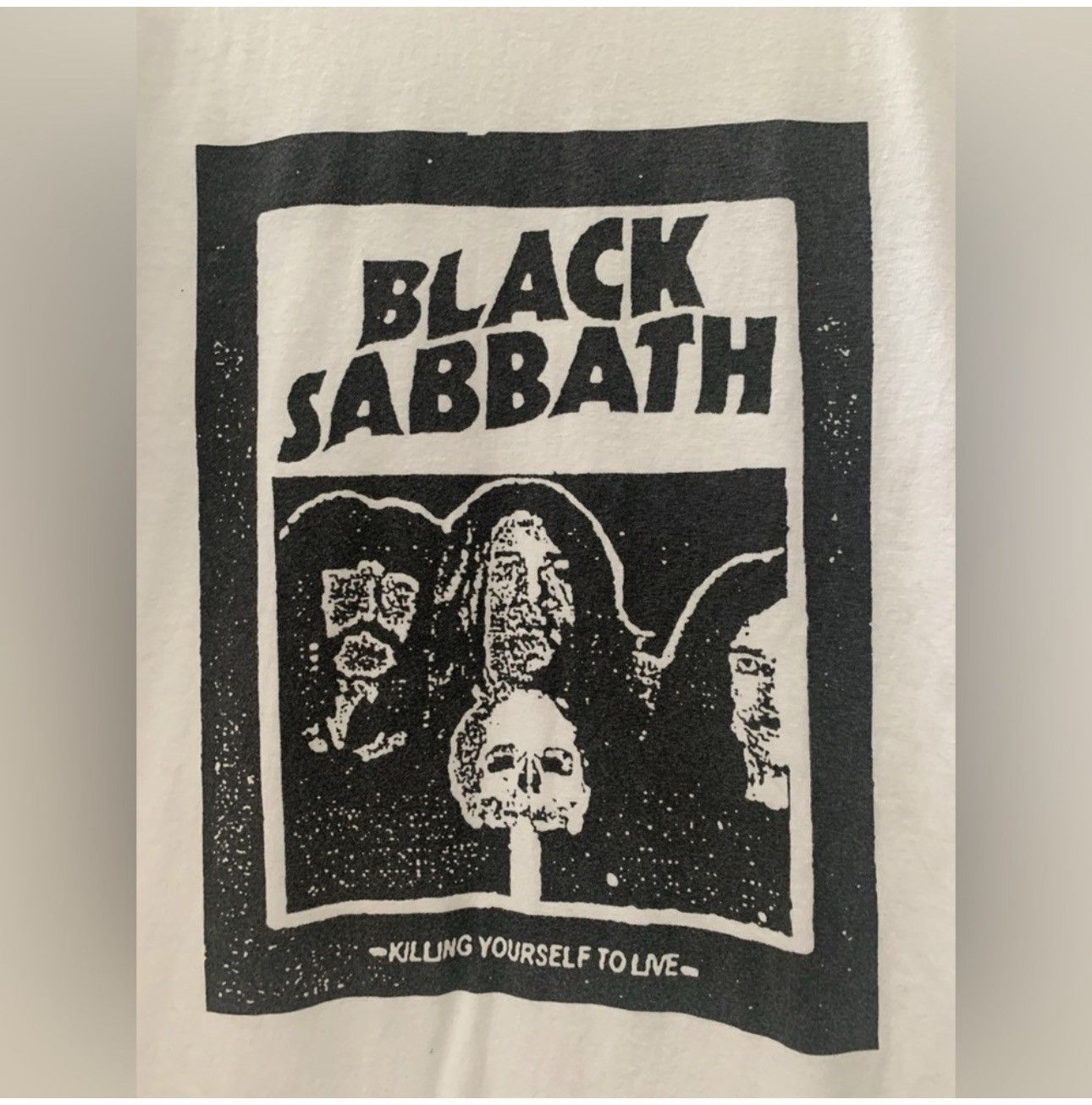 Black Sabbath Black Sabbath Vintage Band Tee Sabbath Bloody Sabbath L 1/1 Size US L / EU 52-54 / 3 - 2 Thumbnail