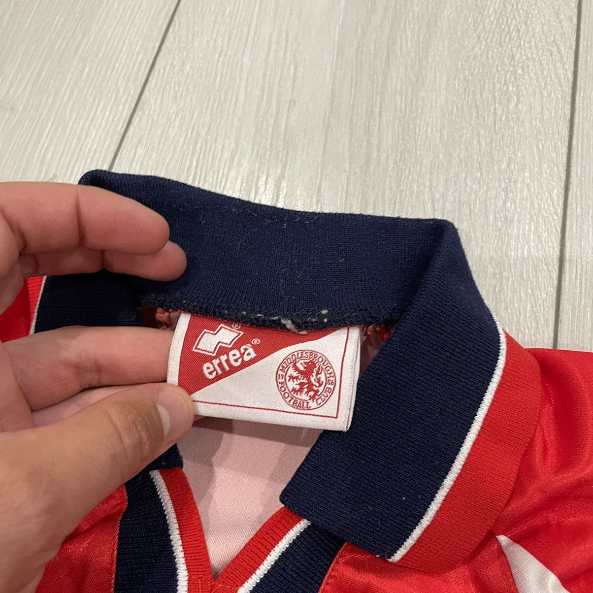 Pro Player Retro 90s BTCELLNET ERREA MIDDLESBROUGH Shirt Jersey Size US M / EU 48-50 / 2 - 3 Thumbnail