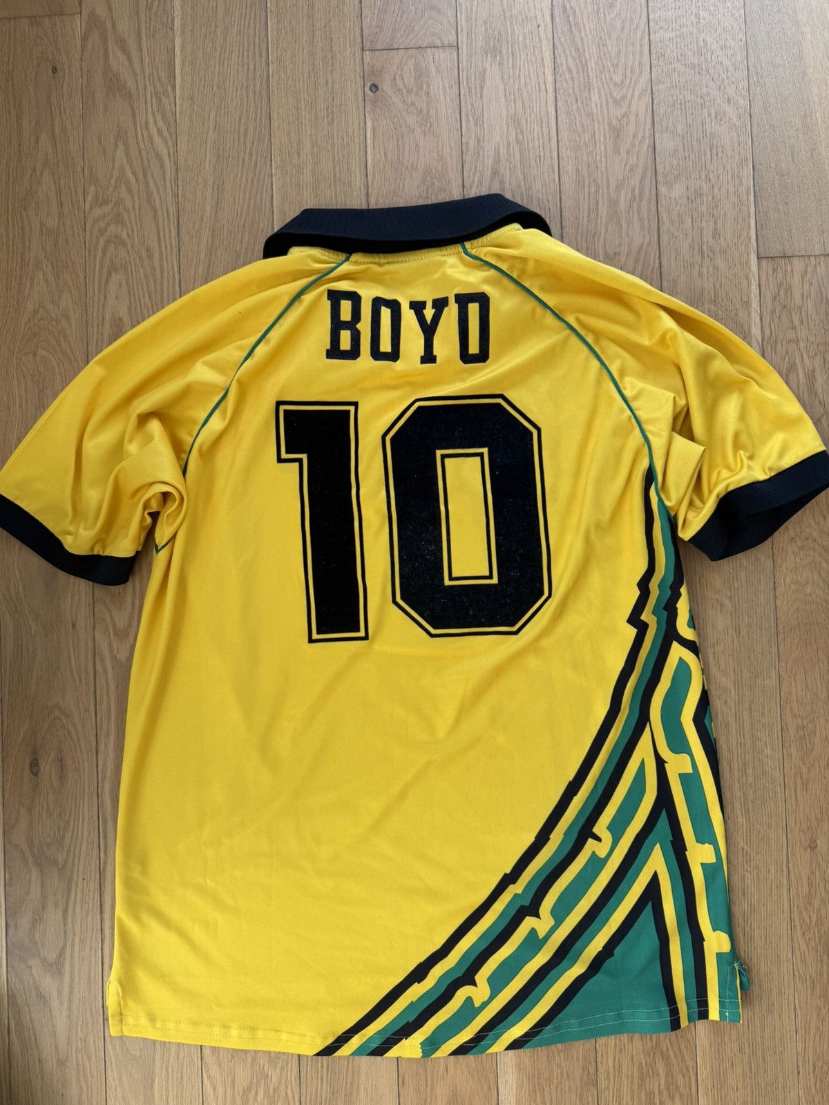 Kappa Jamaica retro jersey 1998 Size US L / EU 52-54 / 3 - 4 Thumbnail
