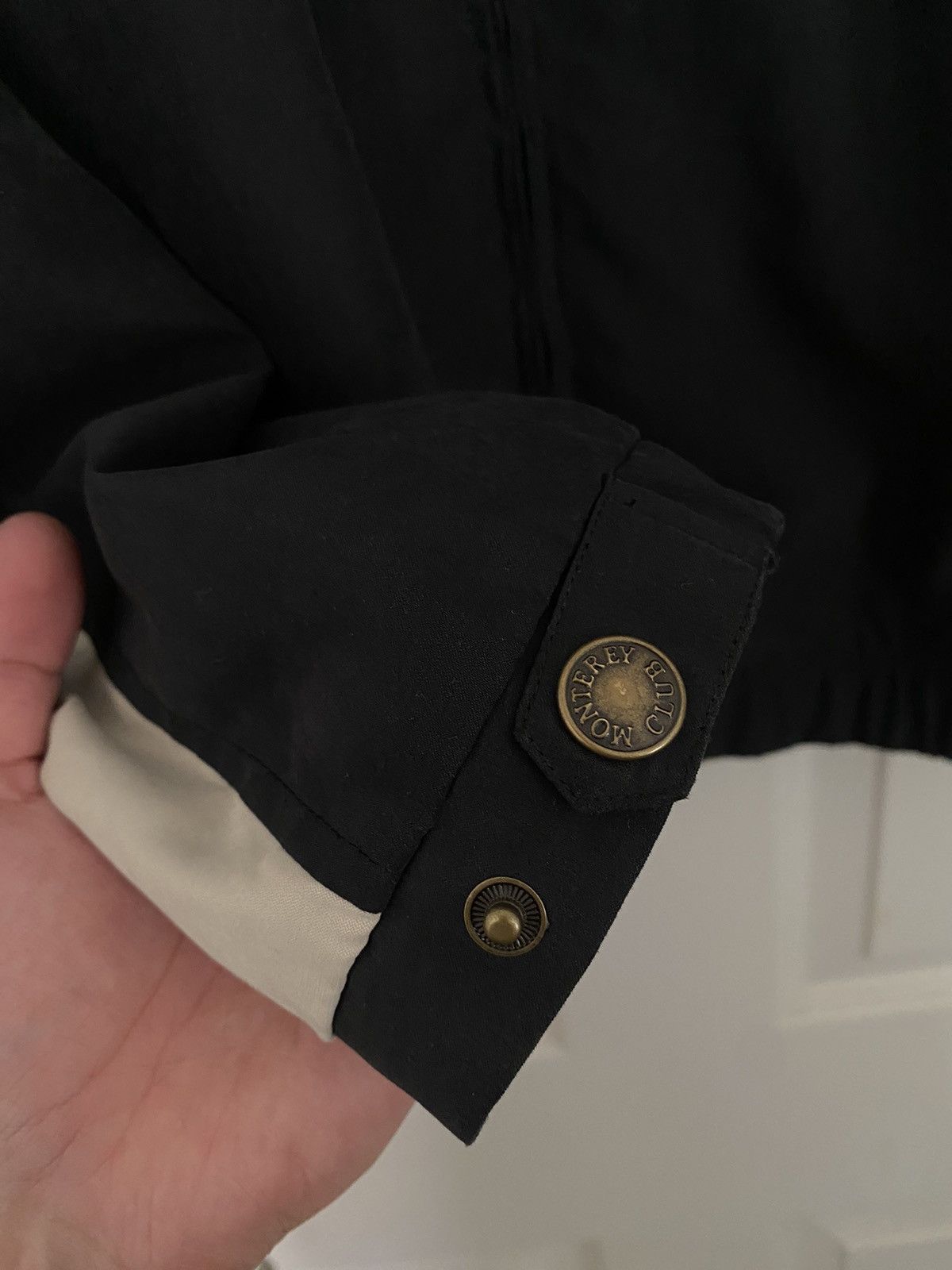 Vintage Vintage Navy Golf Club Jacket Size US L / EU 52-54 / 3 - 3 Thumbnail