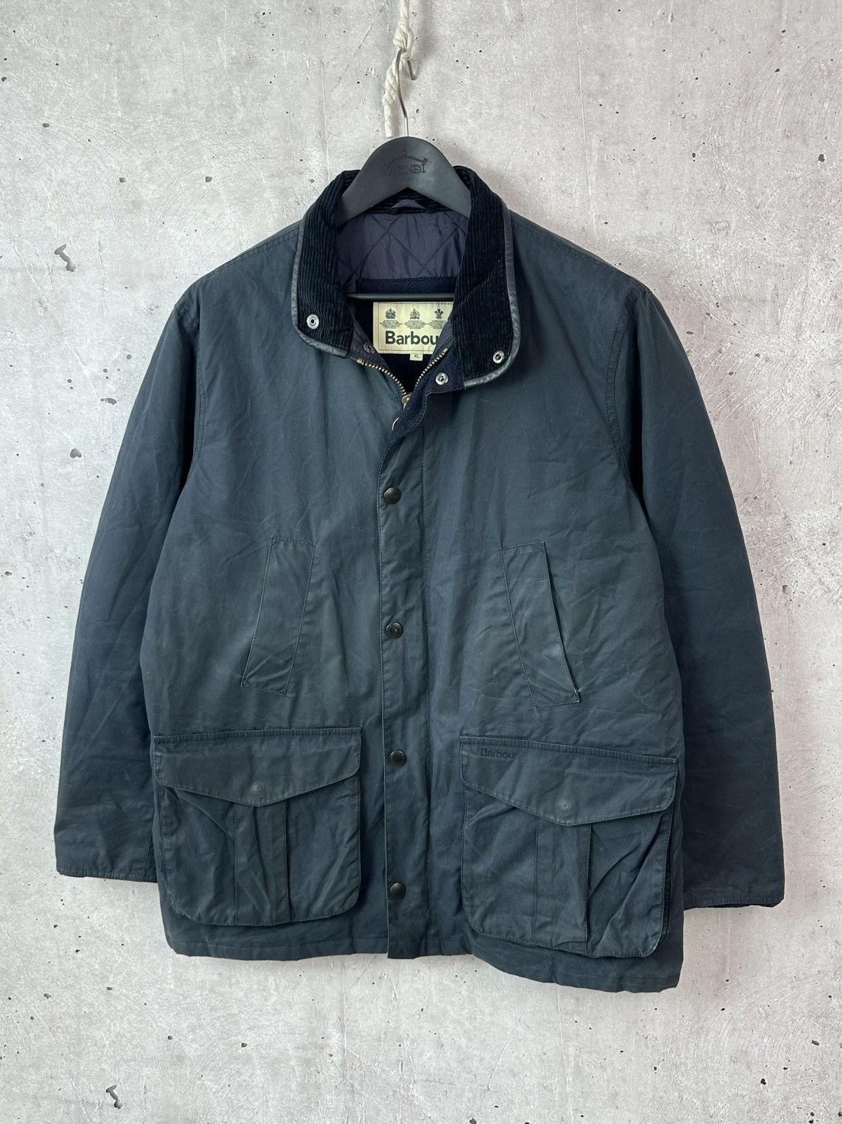 Barbour Barbour Hereford Wax Cotton Dark Green Men’s Zip Jacket Size US XL / EU 56 / 4 - 1 Thumbnail