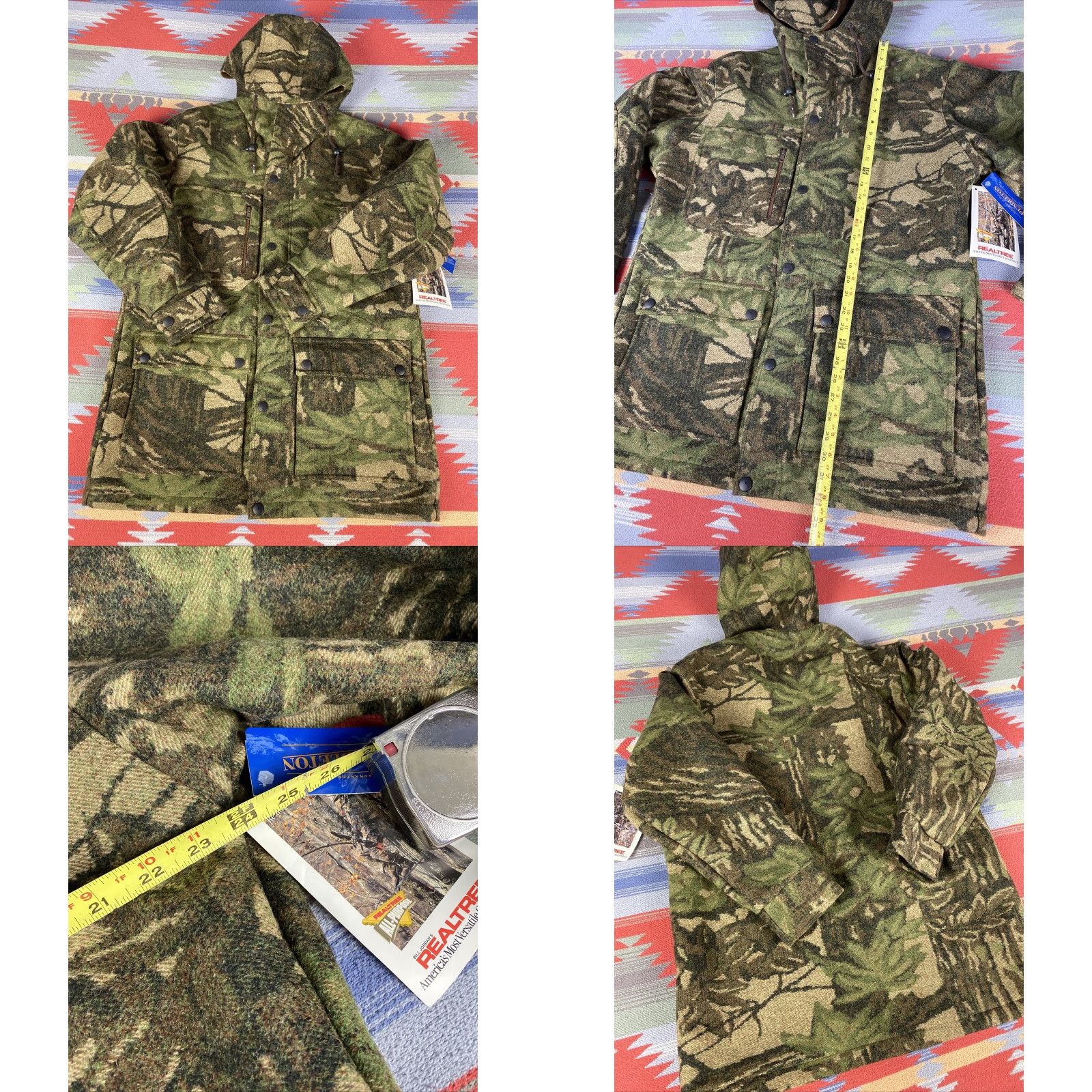Pendleton Pendleton x Cabelas Realtree Camo Wool Hoodie Hunting Field Jacket M NEW Size US M / EU 48-50 / 2 - 8 Thumbnail
