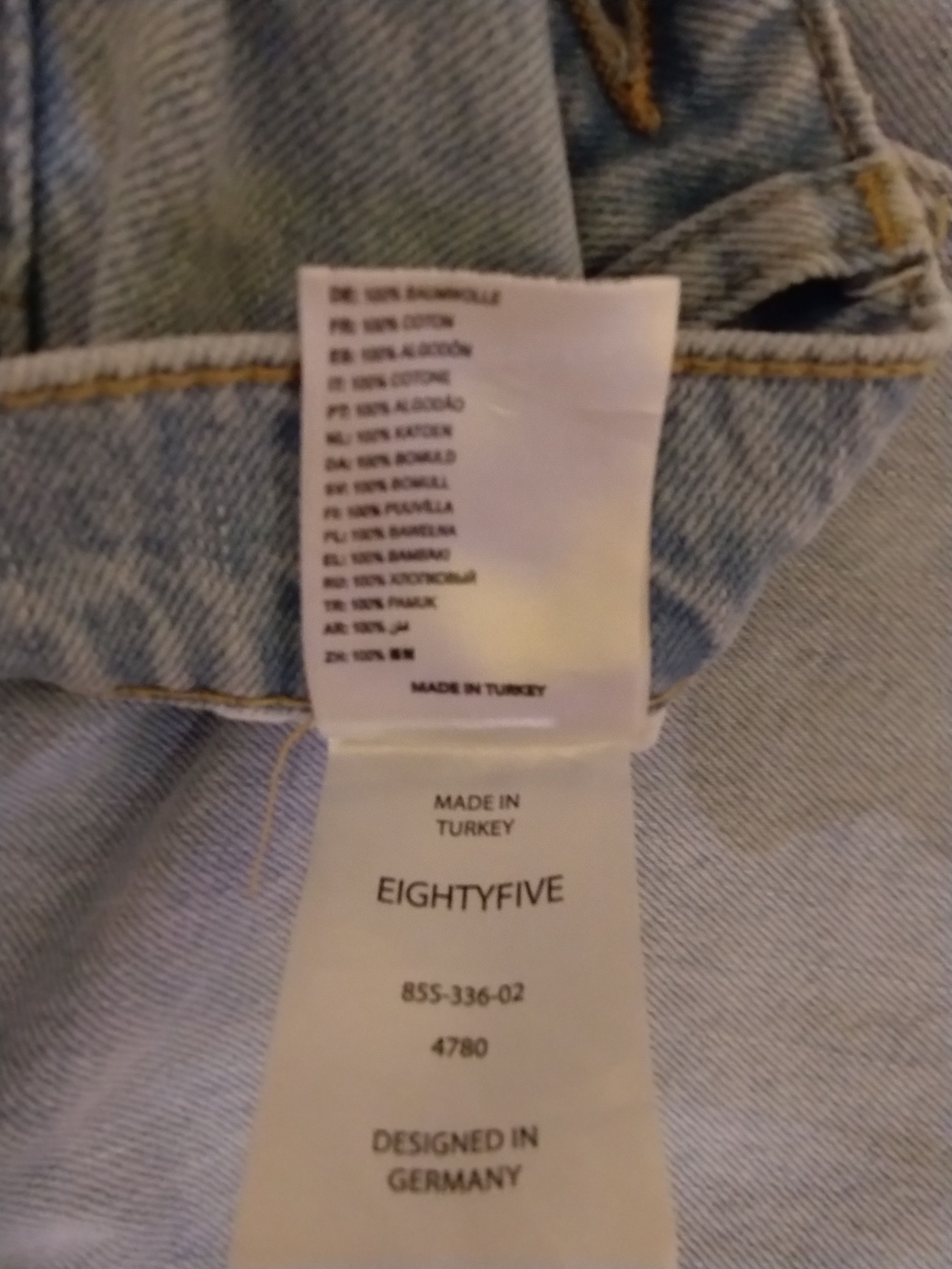 Other Jeans Eightyfive. Loose. Rozm. 30 Size US 30 / EU 46 - 6 Thumbnail