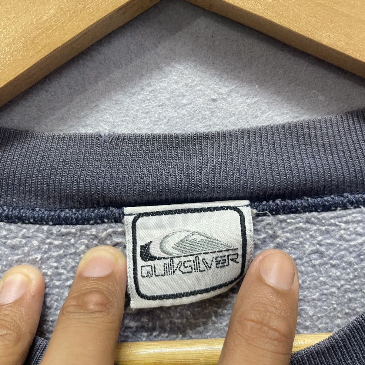 Quiksilver Vintage 2000s Quiksilver Surf Sweatshirt –Embroidered Logo Size US L / EU 52-54 / 3 - 8 Thumbnail