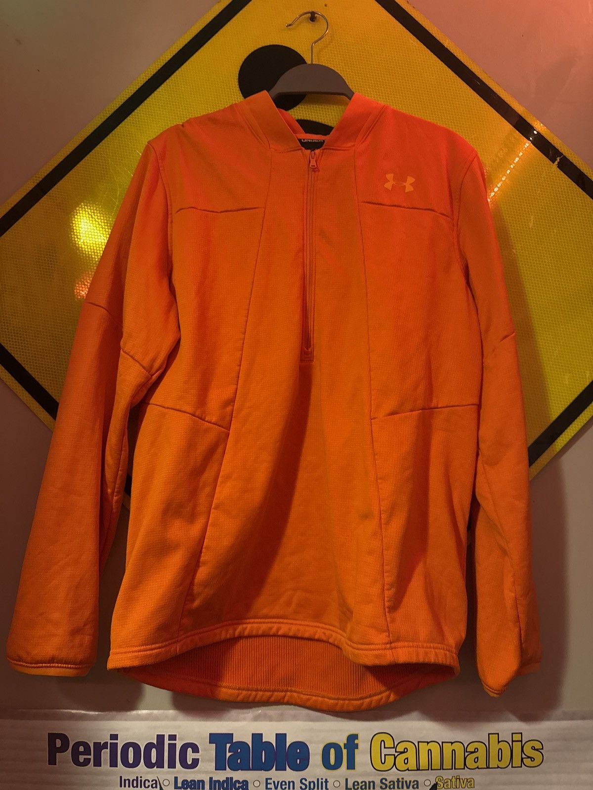 Under Armour Orange UA Half Zip Size US L / EU 52-54 / 3 - 1 Thumbnail
