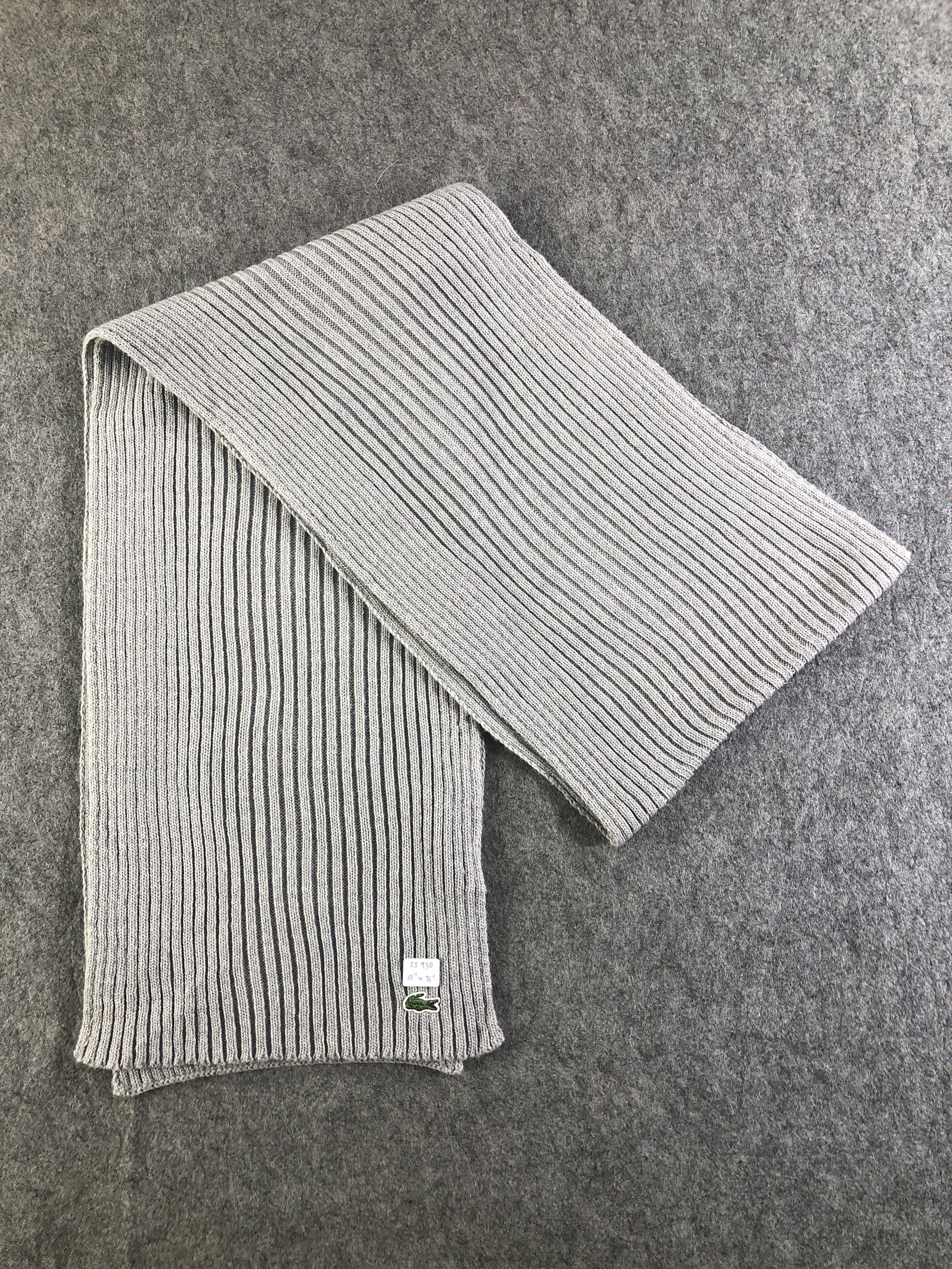 Lacoste Lacoste Wool Scarf / Muffler / Neckwear Size ONE SIZE - 6 Thumbnail