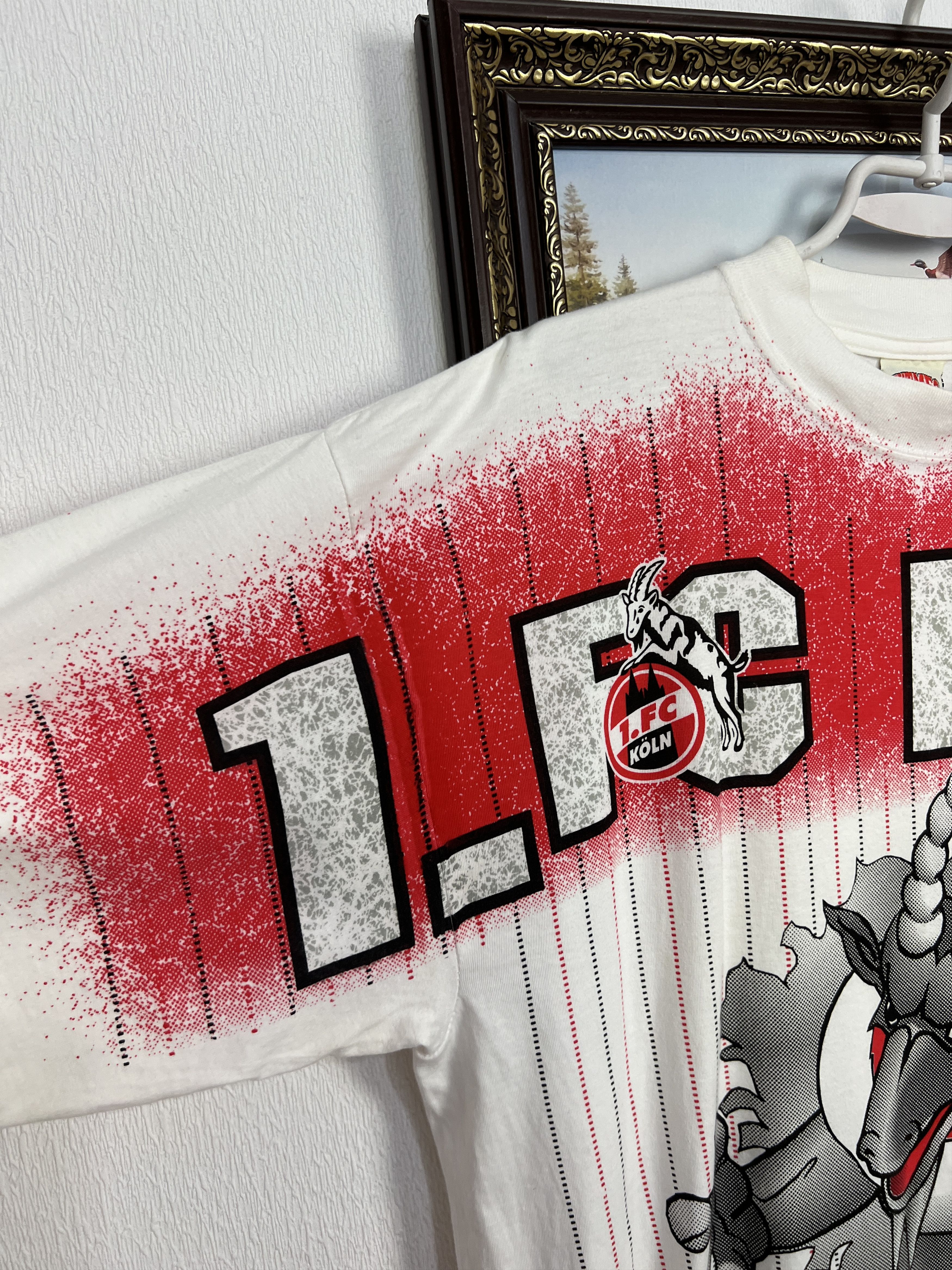 Nutmeg FC Koln Football Shirt Over Print Soccer Jersey Trikot Size US L / EU 52-54 / 3 - 3 Thumbnail