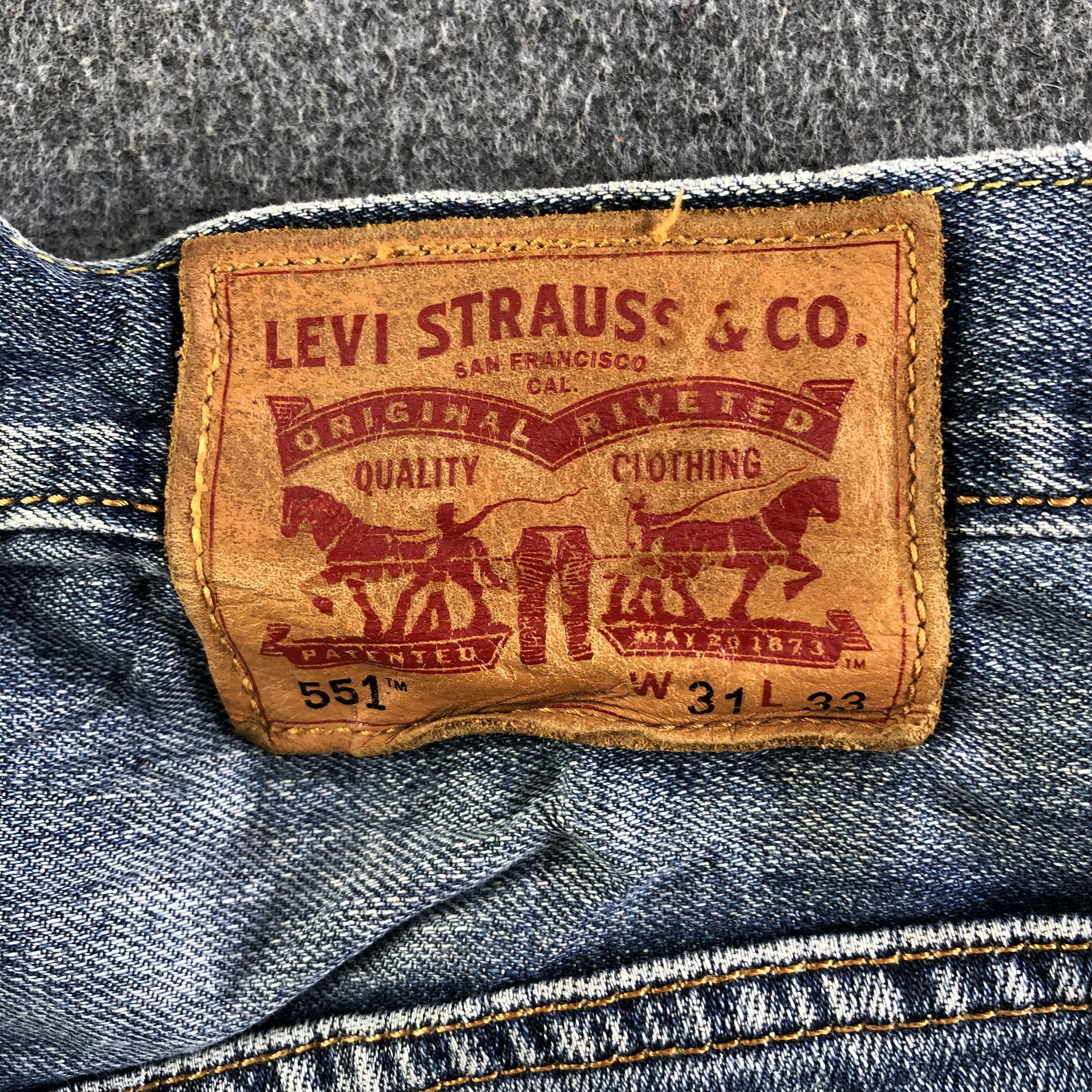 Levi's Vintage Levis 551 Jeans-J4585 Size US 31 - 5 Thumbnail