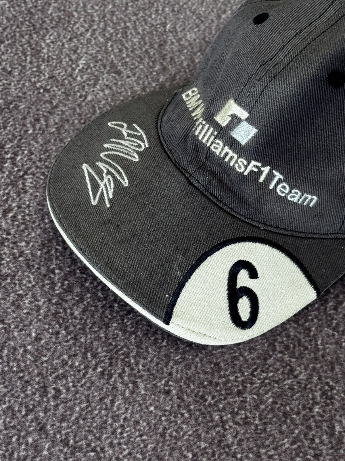 BMW Formula 1 BMW Williams team Faded Cap Hat Size ONE SIZE - 4 Thumbnail
