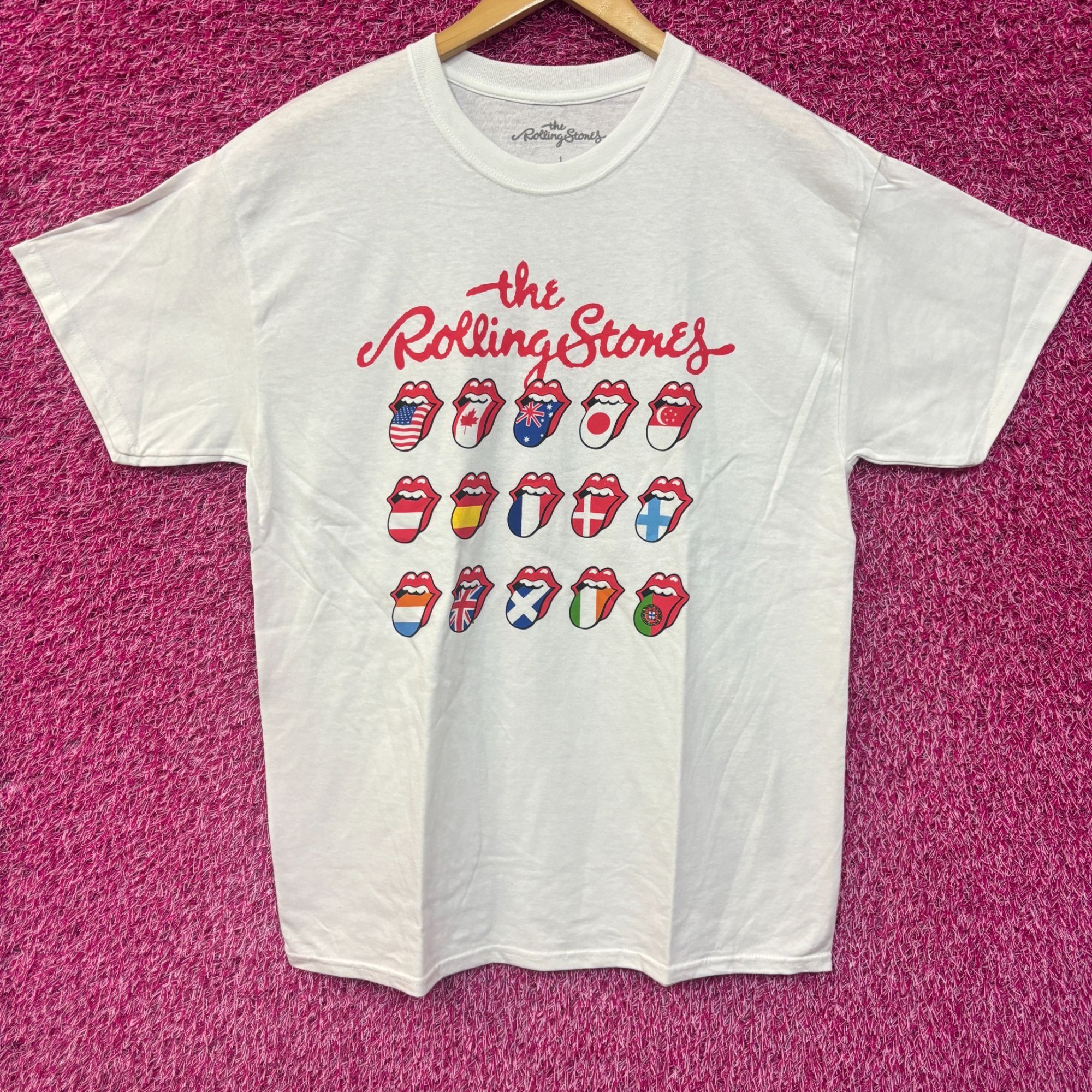 Very Rare The Rolling Stones logos from around the world size large ...