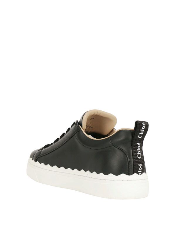 Chloe o1loc1c1024 Lauren Sneakers in Black Size US 5 / IT 35 - 3 Thumbnail