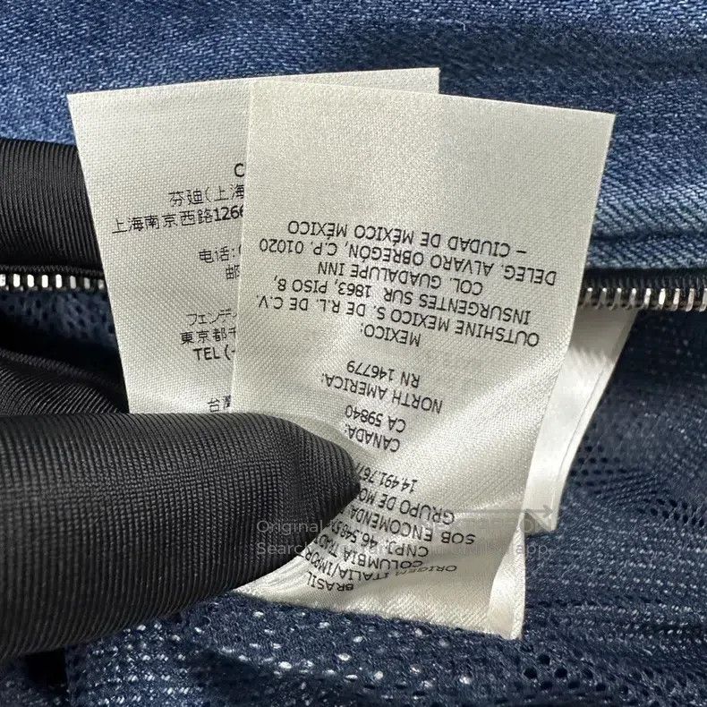Fendi Fendi Blue Denim Jacket Size US S / EU 44-46 / 1 - 6 Thumbnail