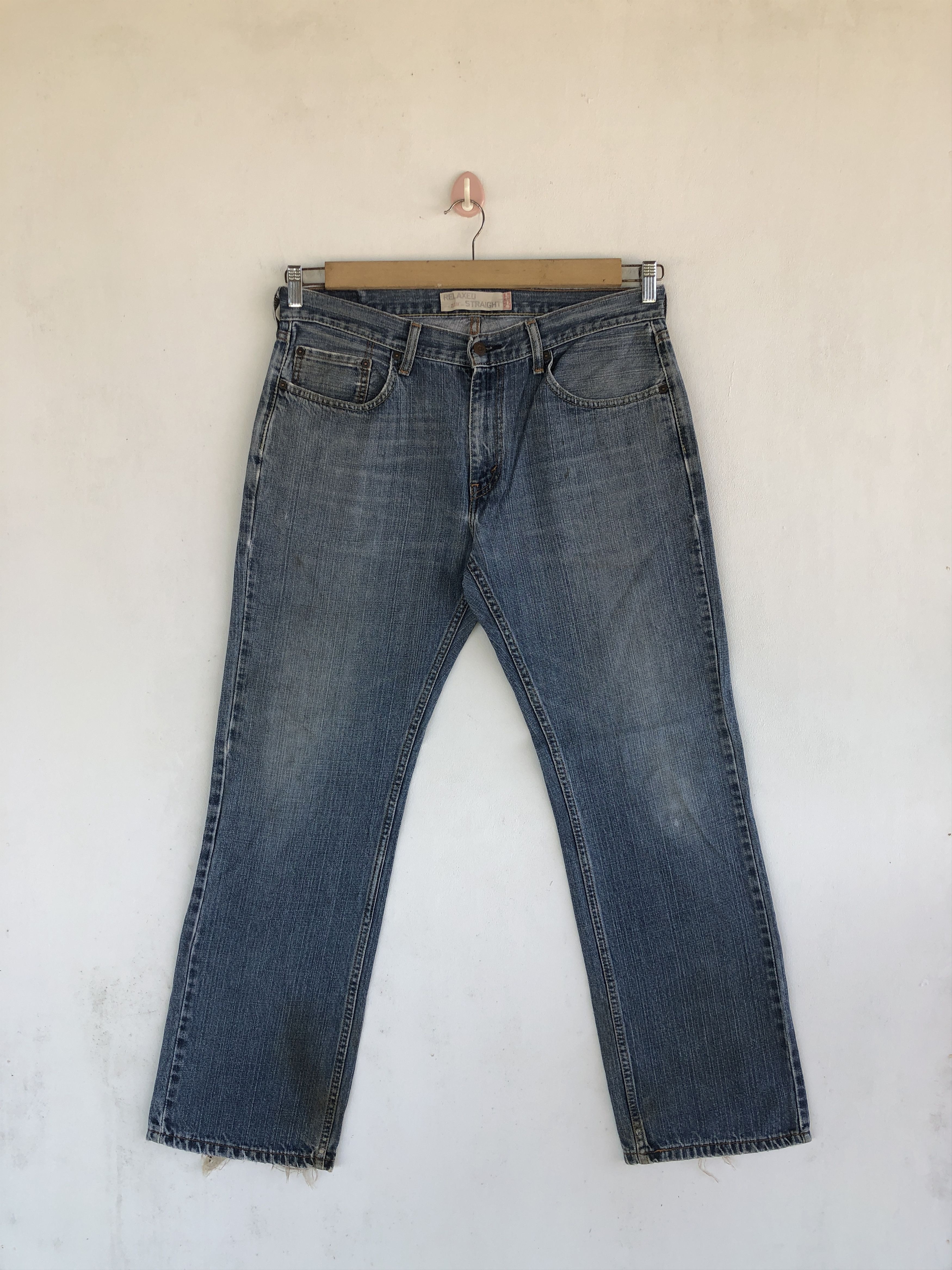 Levi's Vintage Levis Faded Jeans Levi's 559 Light Wash Denim Size US 34 / EU 50 - 1 Thumbnail