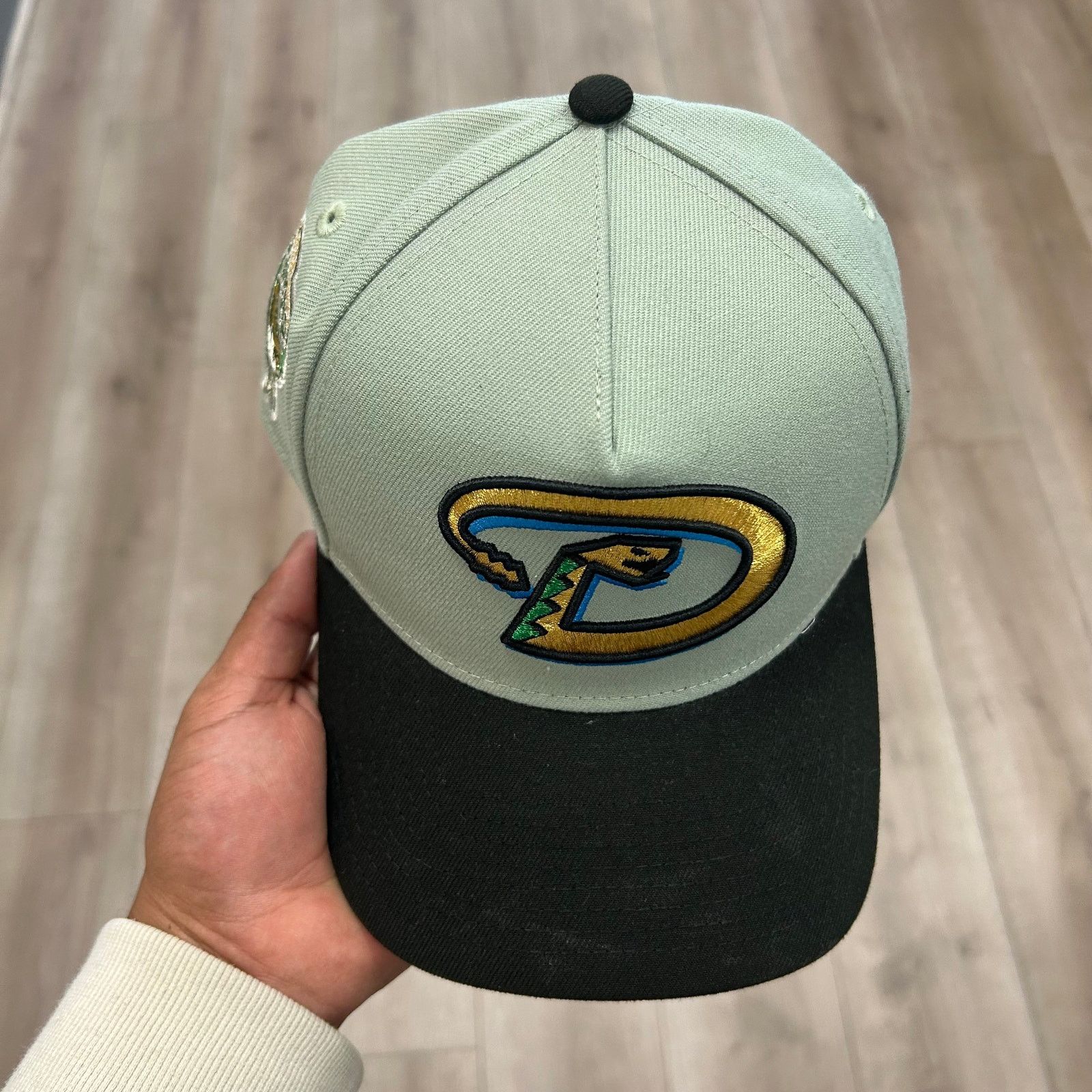 Cooperstown Collection New Era 9FORTY A-Frame Arizona Diamondbacks Snapback Hat B25 Size ONE SIZE - 3 Thumbnail
