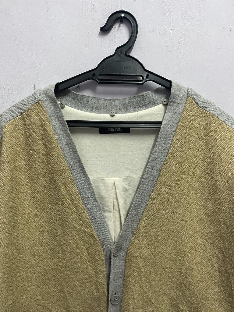 Ne-Net Rare Issey Miyake by Ne-net Half Wool Jacket 2 in 1 Size US M / EU 48-50 / 2 - 2 Thumbnail
