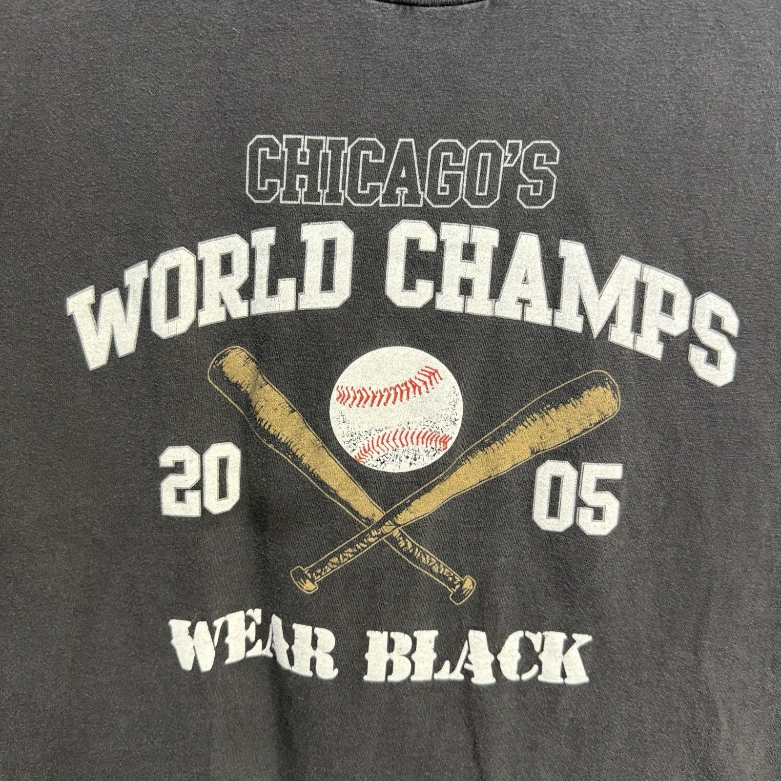 MLB × Vintage Vintage Chicago White Sox 2005 World Series Shirt Mens Large Size US L / EU 52-54 / 3 - 4 Thumbnail