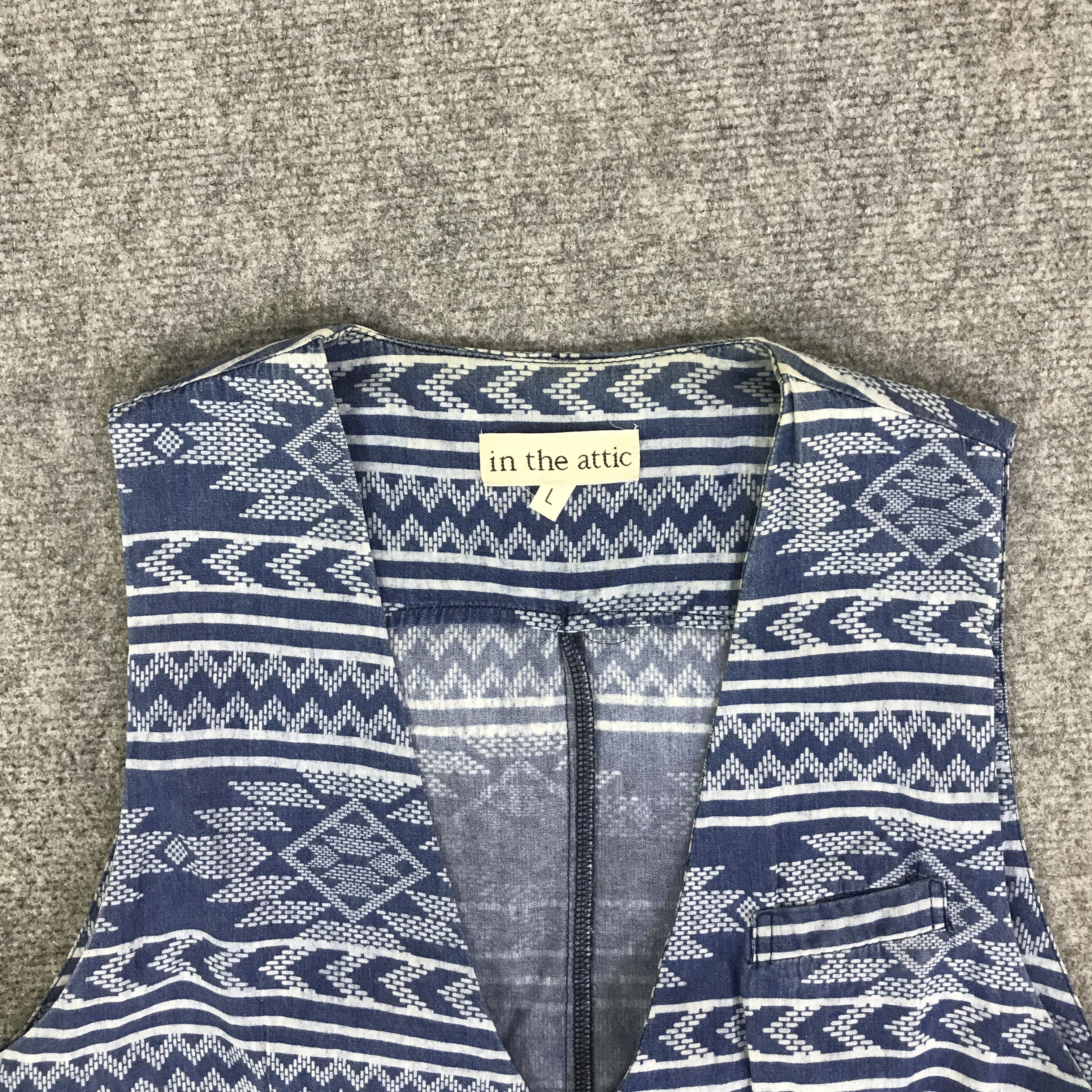 In The Attic IN THE ATTIC NAVAJO FADED DESIGN VESY JACKET K107B24 Size US S / EU 44-46 / 1 - 2 Thumbnail