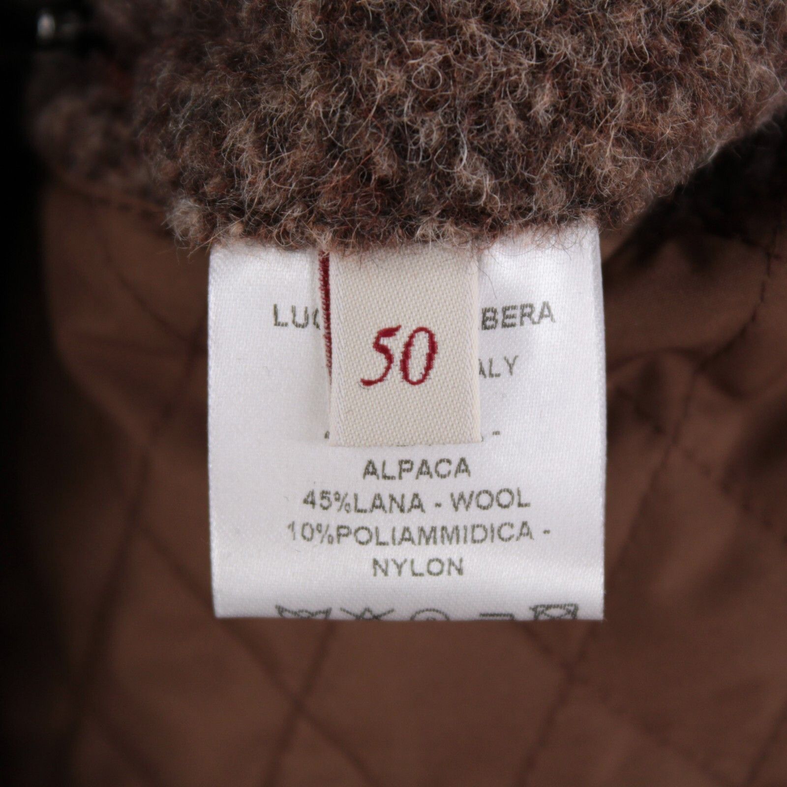 Luciano Barbera Luciano Barbera Jacket Size M US In Brown Alpaca Blend Size US M / EU 48-50 / 2 - 9 Thumbnail