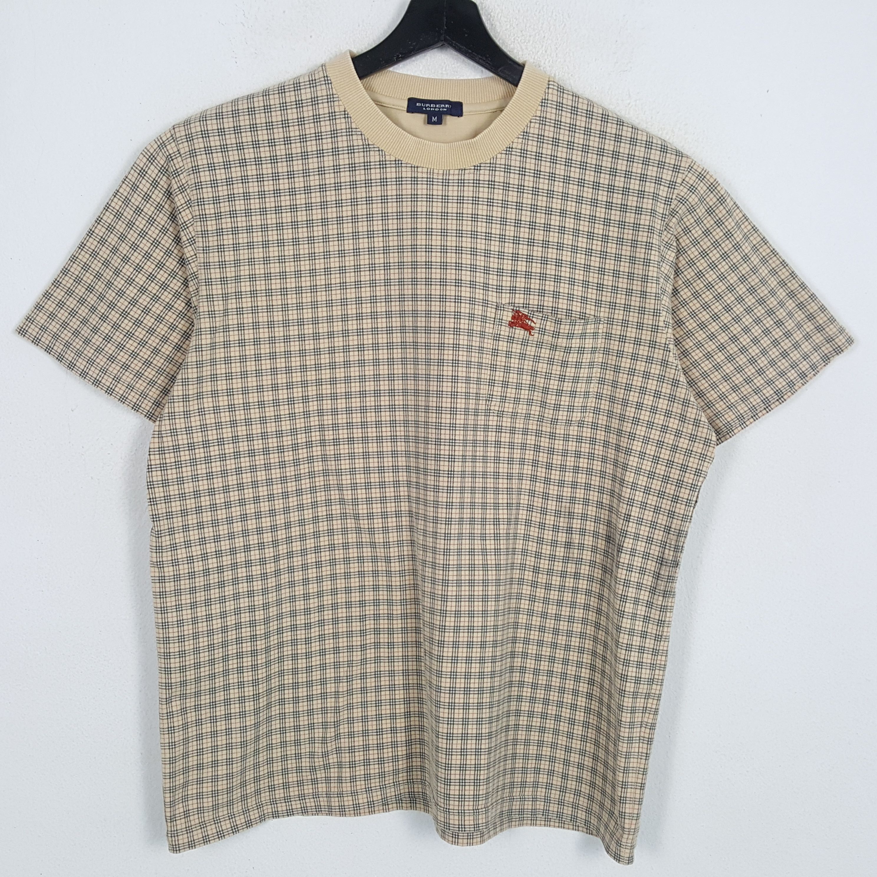 Burberry BURBERRY LONDON Small Logo Pocket Design Tshirt Size US L / EU 52-54 / 3 - 1 Thumbnail