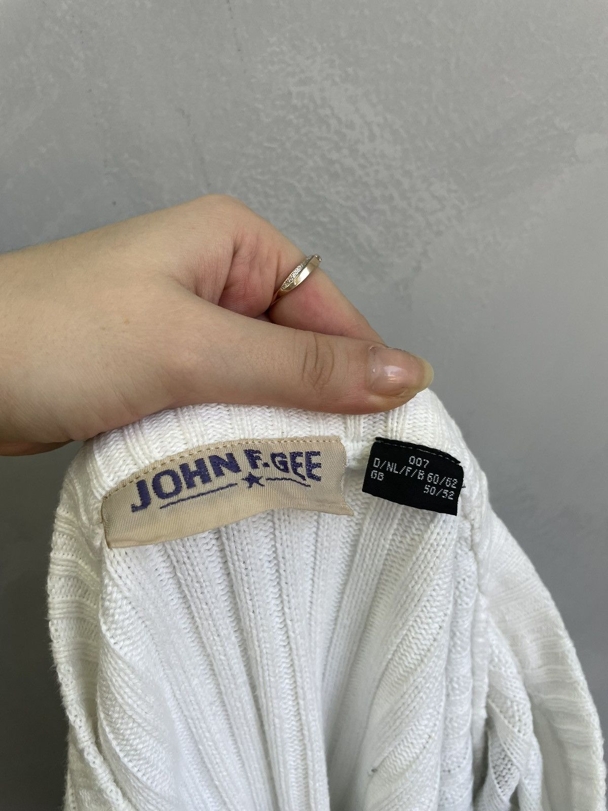 Other John F. Gee oversized knit sweater gothic y2k kapital style Size US L / EU 52-54 / 3 - 9 Thumbnail