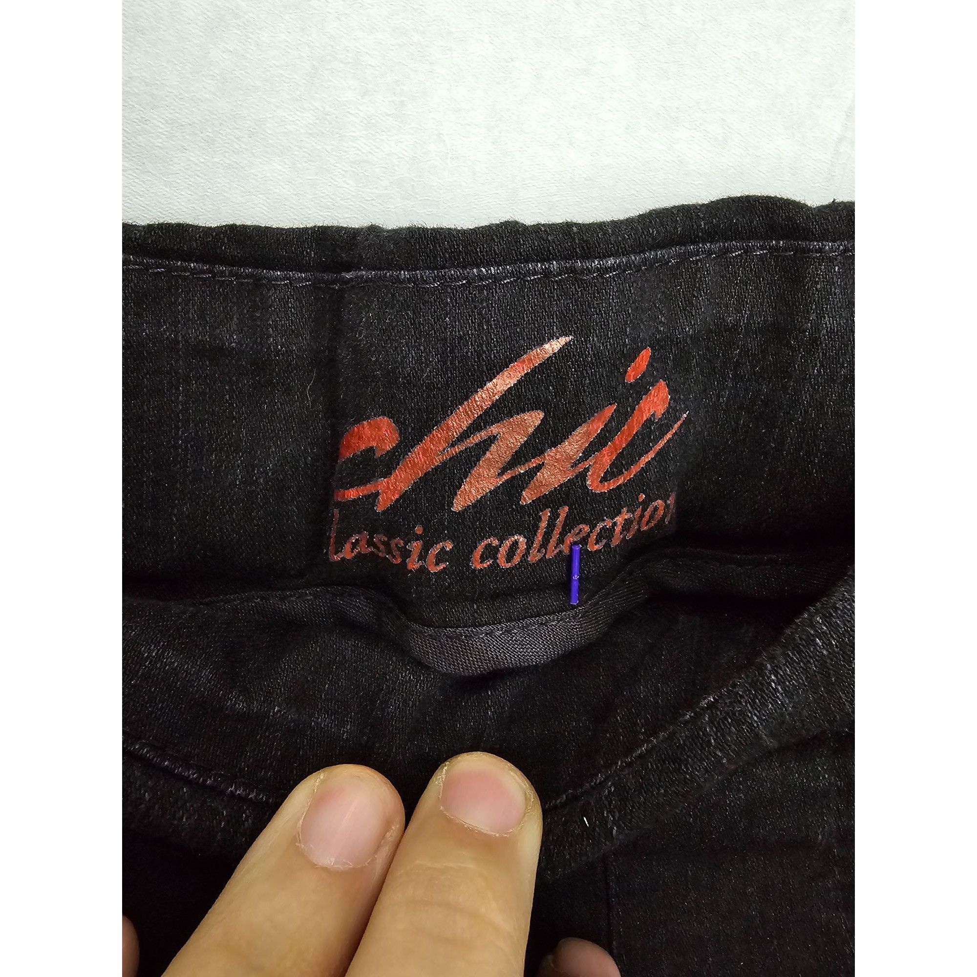 Other Chic Classic Collection Women's Black Jeans Size 8 Average Size 30" / US 8 / IT 44 - 3 Thumbnail