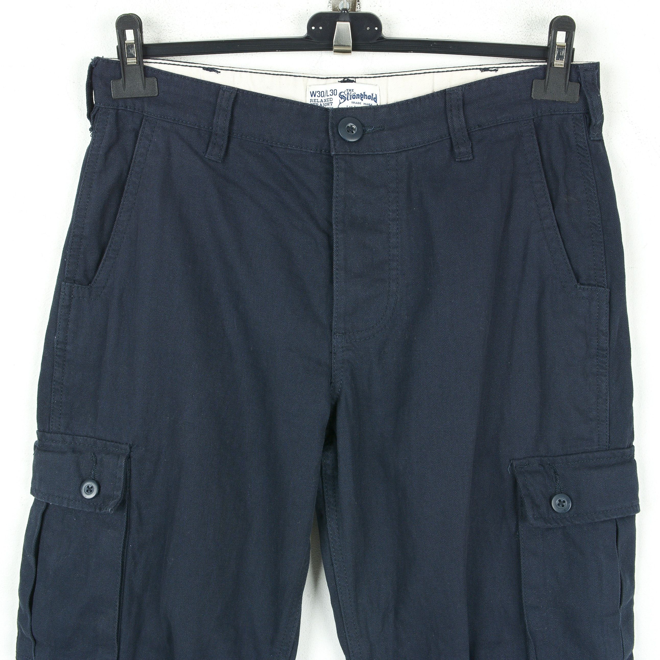The Stronghold THE STRONGHOLD Relaxed Straight W32 L30 Work Pants Trousers Size US 32 / EU 48 - 2 Thumbnail