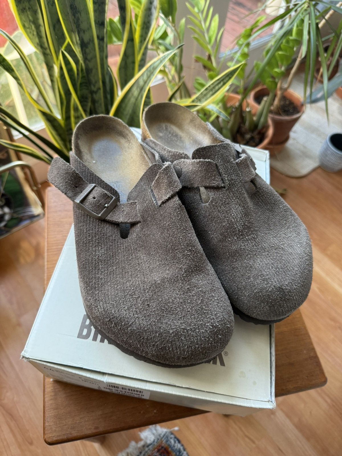 Stussy Birkenstock Boston Corduroy Size 44