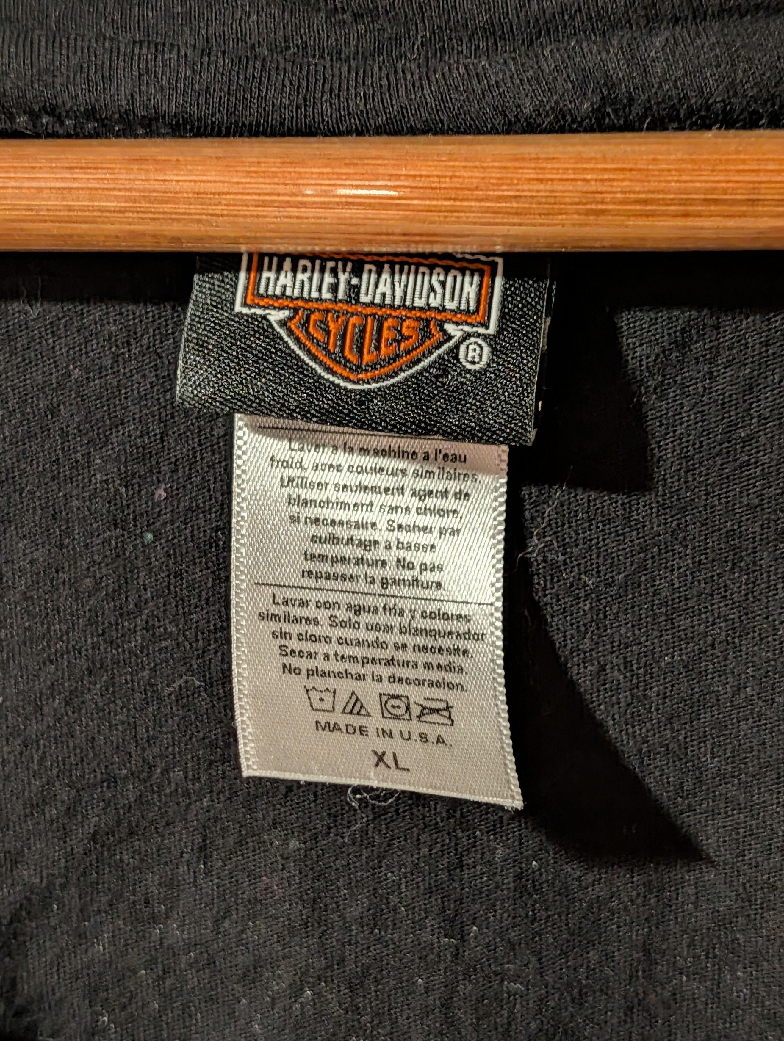 Harley Davidson Vintage 2018 Harley Davidson Skull Womans Long-Sleeve Size XL / US 12-14 / IT 48-50 - 4 Thumbnail