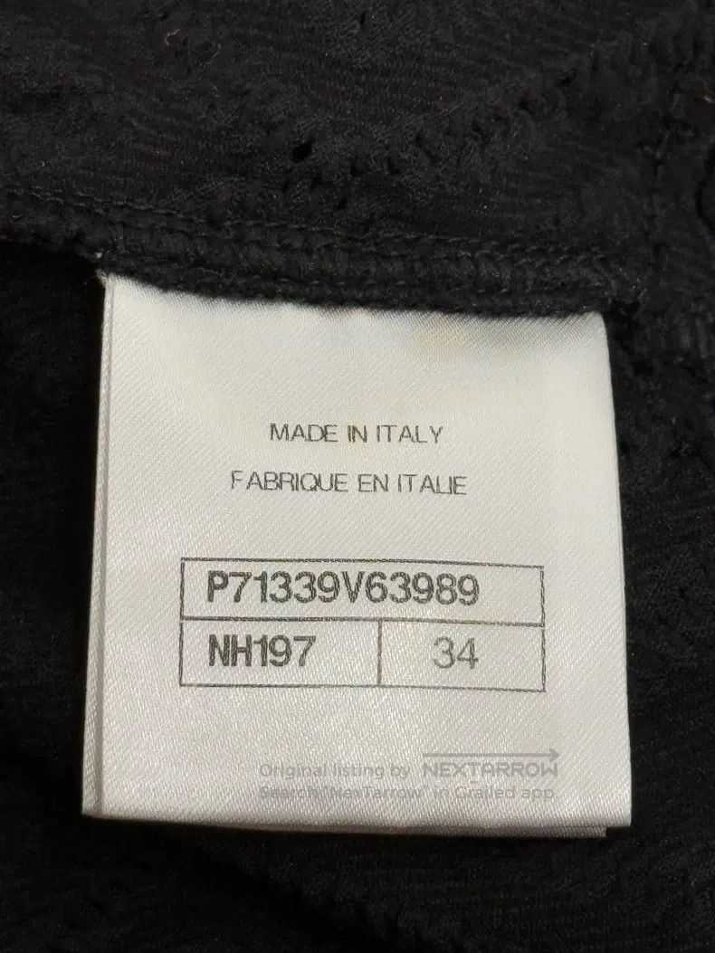 Chanel Chanel Black classic diamond checkered ruffle sleeveless d Size XXS / US 00 / IT 34 - 5 Thumbnail
