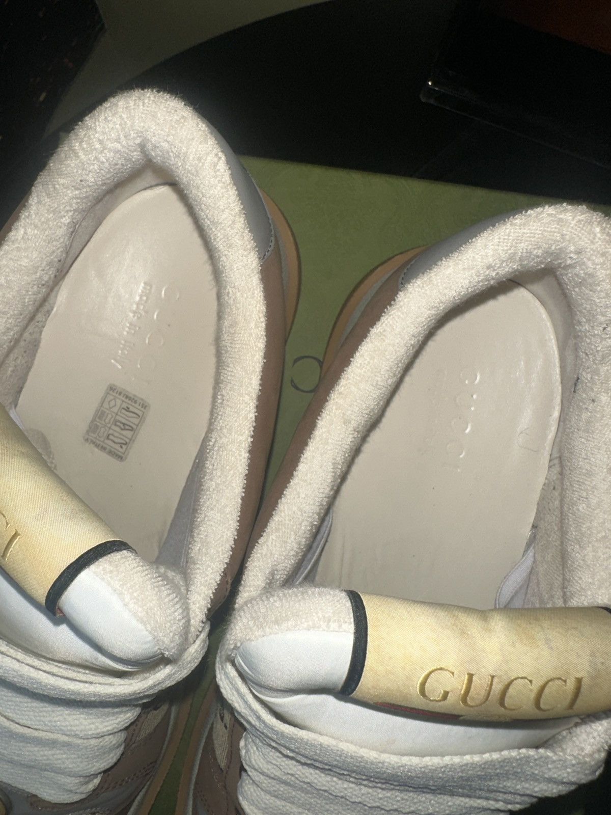 Gucci Gucci Screener GG sneaker Size US 12 / EU 45 - 14 Thumbnail