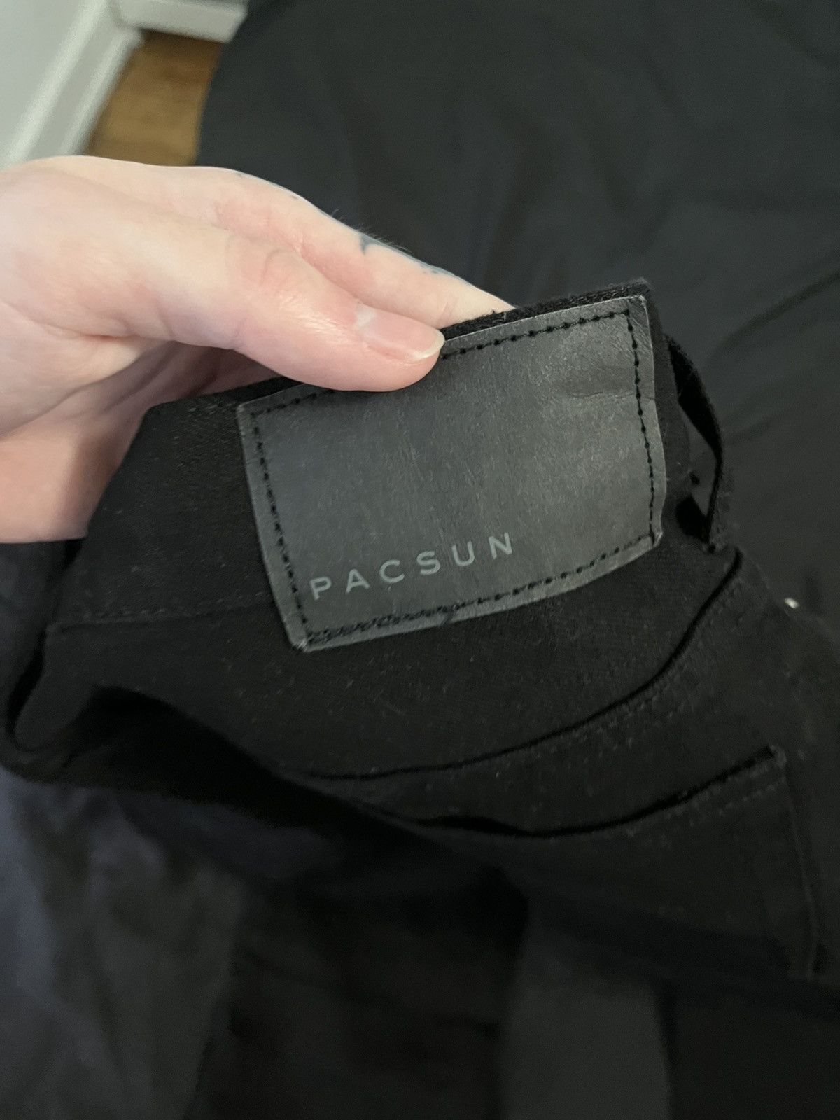 Pacsun Pacsun black denim game and watch Size US 31 - 10 Thumbnail