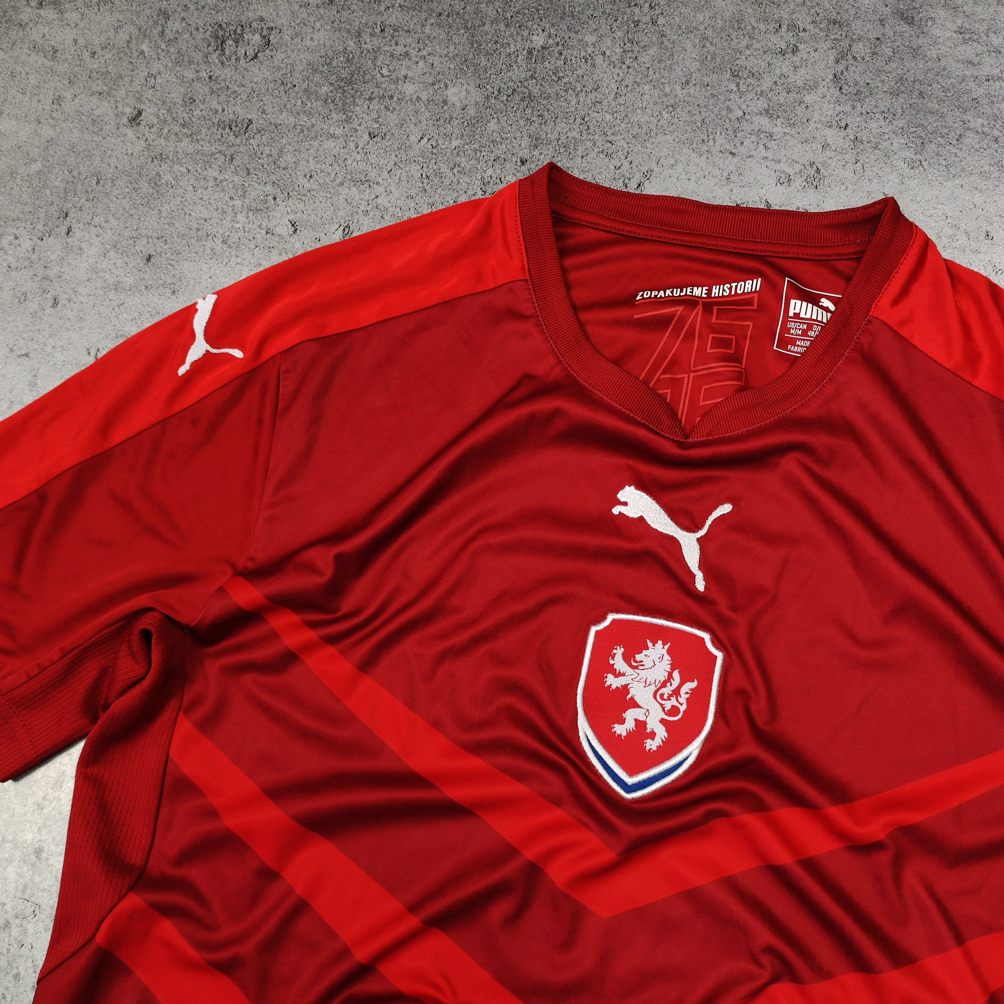 Puma RARE Puma x Football Czech Republic National Team Jersey Size US M / EU 48-50 / 2 - 4 Thumbnail