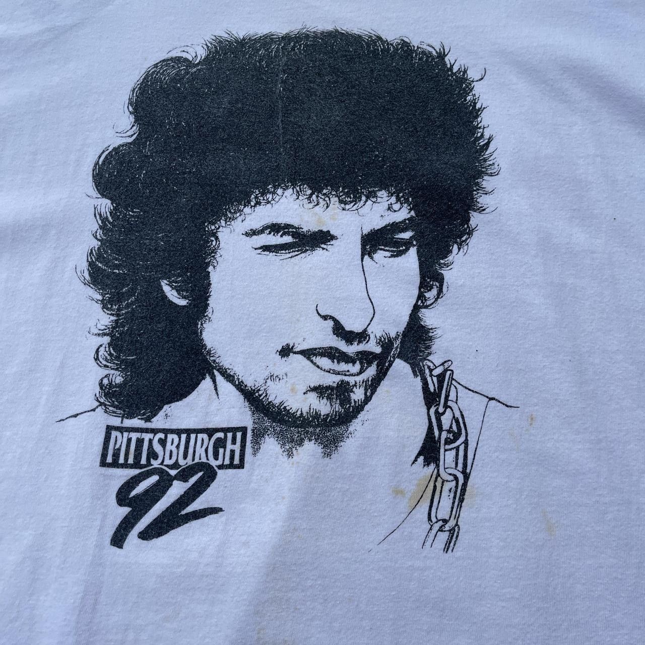 Vintage Vintage 1992 Bob Dylan Pittsburgh Tour tee Size US XXL / EU 58 / 5 - 2 Thumbnail